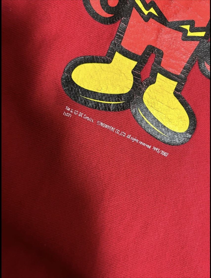 Bape × DC Comics Bape x DC comics 07FW Flash Crewneck Red M Size US M / EU 48-50 / 2 - 3 Thumbnail