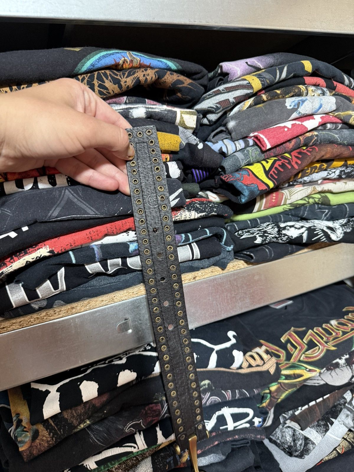Vintage Vtg 90’s Japanese Metal Punk Rock Emo Goth Pirates Belt Y2K Size ONE SIZE - 9 Thumbnail