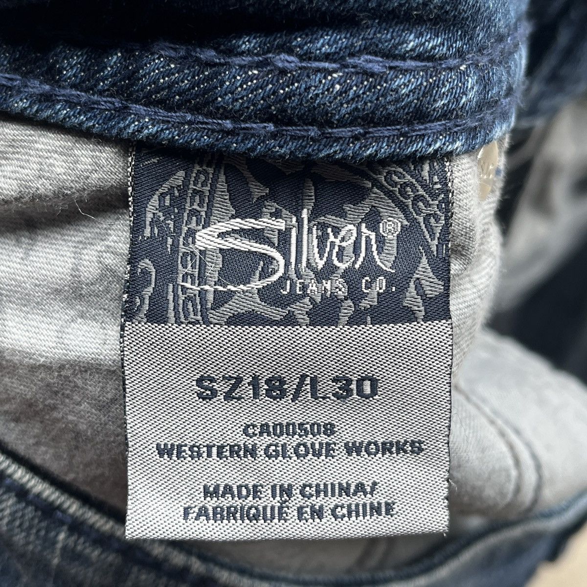 Silver Jeans Co. Vintage Y2K Silver Jeans Co. Baggy Flare Wide-Leg Jeans Size 36" / US 14 / IT 50 - 6 Thumbnail
