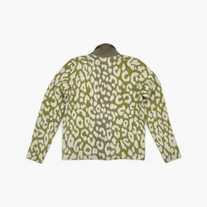 Dior Dior Dior Leopard Print High Neck Sweater 0079-2507 Size US L / EU 52-54 / 3 - 3 Thumbnail