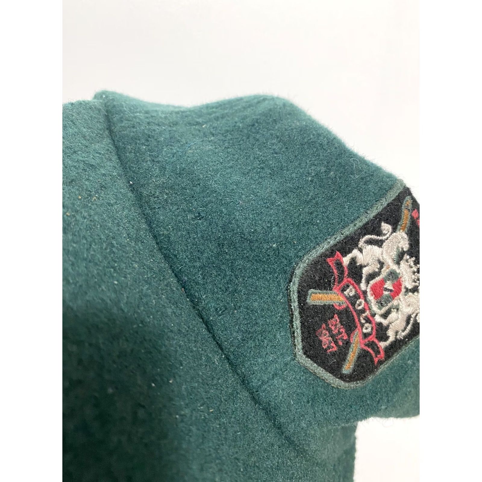 Vintage VINTAGE Ralph Lauren Polo Sport Green Wool Fitted XL Long Bill Baseball Hat Ski Crest USA Mens M Cap Size US M / EU 48-50 / 2 - 4 Thumbnail