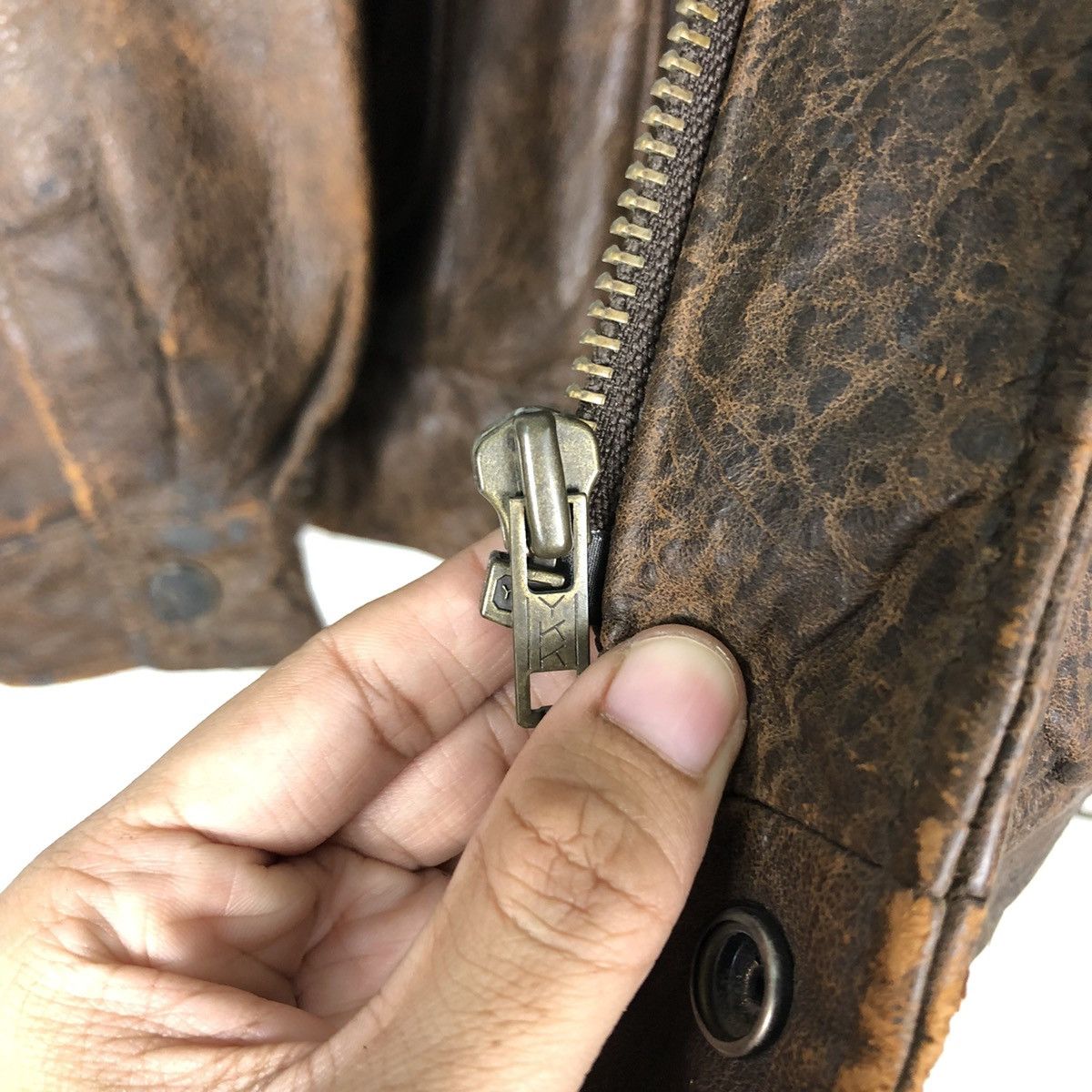 Japanese Brand 🔥Vintage Biker Leather Jacket Bayleaf Anch Issey Miyake Size US M / EU 48-50 / 2 - 16 Thumbnail