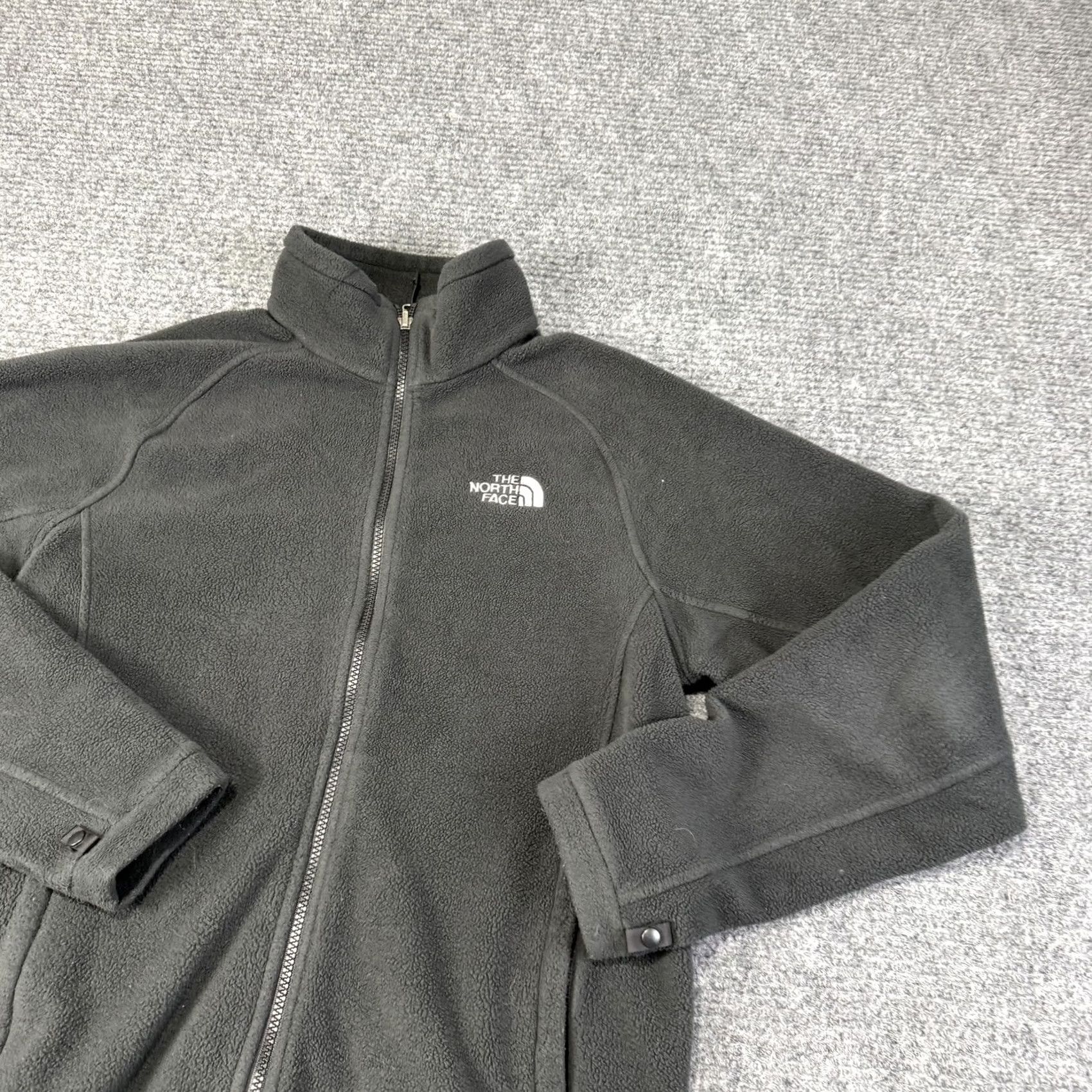 The North Face The North Face Jacket Mens Small Gray Fleece Full Zip Outdoor Hiking Travel Size US S / EU 44-46 / 1 - 2 Thumbnail