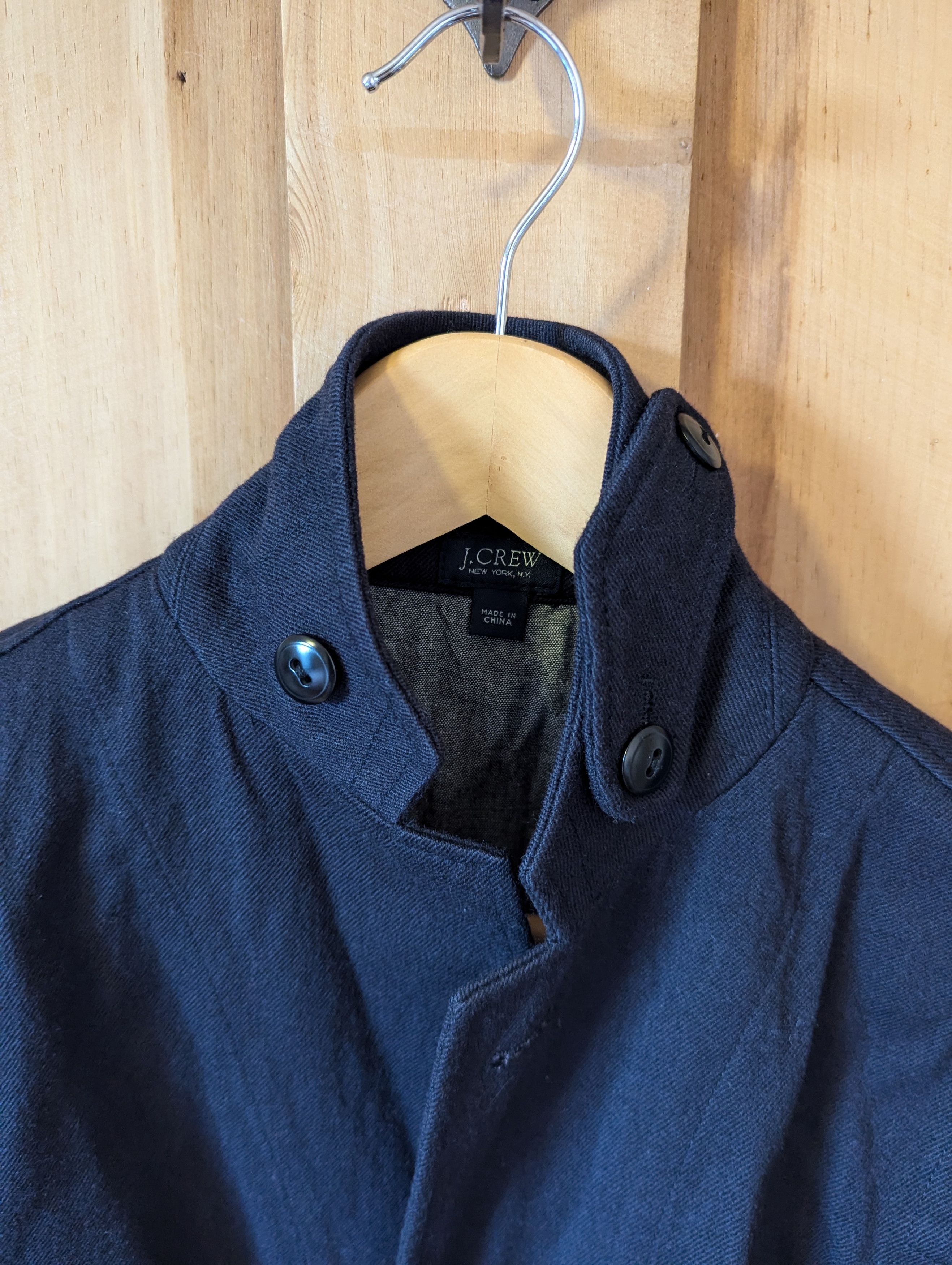 J.Crew Wool-Cotton Casual Sportcoat/Blazer/Jacket Size 36R - 2 Thumbnail