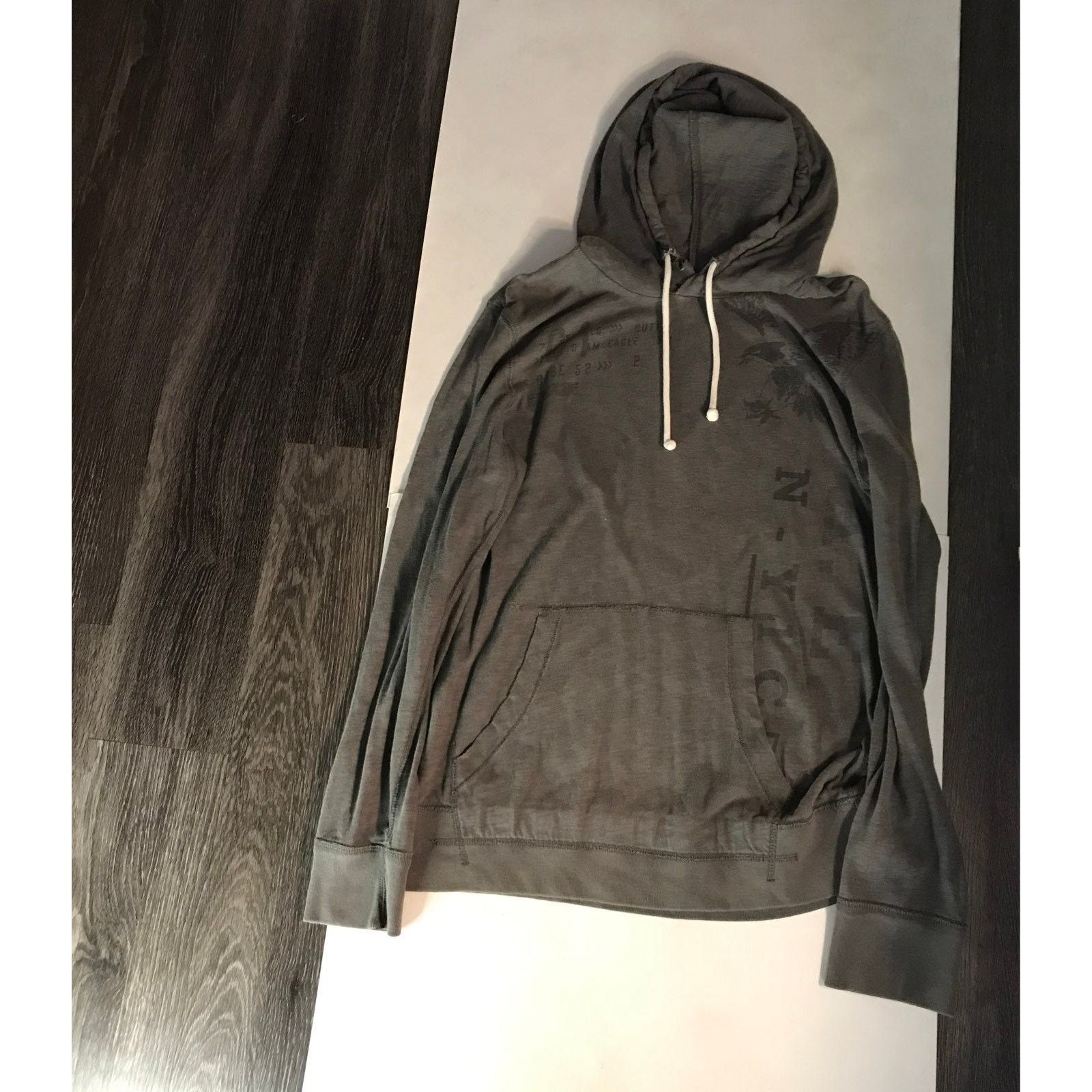 American Eagle Outfitters American Eagle Outfitters Gray Men's Hoodie M Size US M / EU 48-50 / 2 - 5 Thumbnail