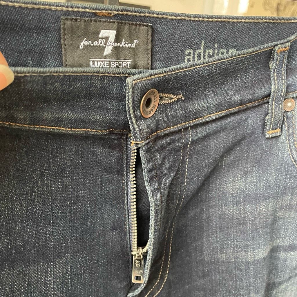 7 For All Mankind 7 For All Mankind Adrien Relaxed Fit Taper Jeans $198 36 x 2 Size US 36 / EU 52 - 3 Thumbnail