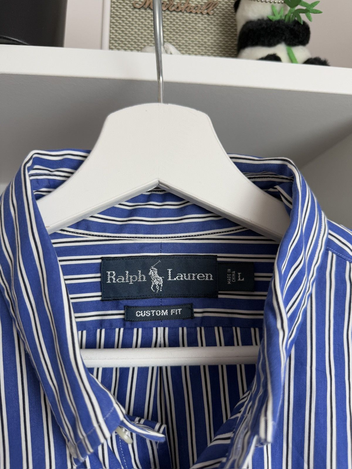 Designer × Polo Ralph Lauren × Ralph Lauren Vintage y2k Polo Ralph Lauren striped longsleeve shirt M 90s Size US L / EU 52-54 / 3 - 4 Thumbnail