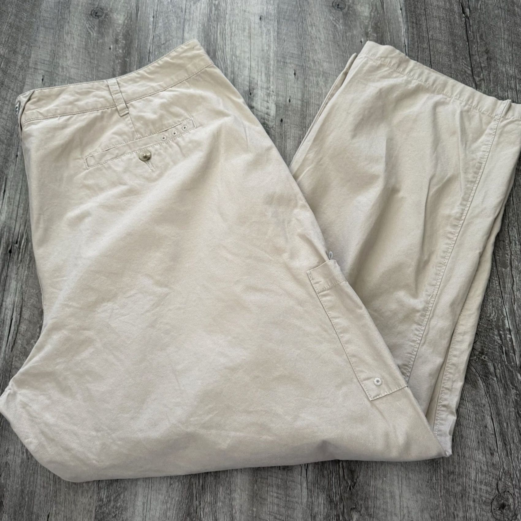 Vintage Columbia PFG Pants Mens 44x30 Flat Front Cotton Outdoors Hiking Camping Fishing Size US 44 / EU 60 - 7 Thumbnail