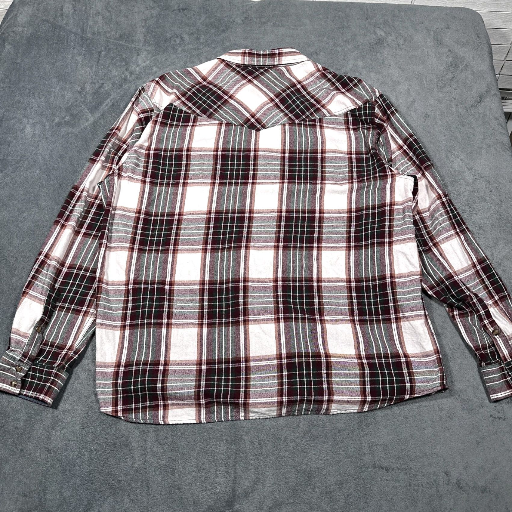 Cody James VINTAGE Cody James Western Shirt Men 3XL Plaid Cotton Flannel Cowboy Rodeo Western Ranchwear Long Sleeve Button-Up Size US XXL / EU 58 / 5 - 7 Thumbnail