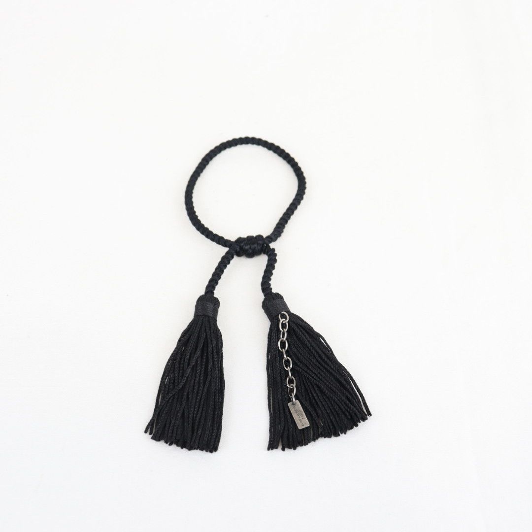 Saint Laurent Paris o1rshd1 Size: OS / Bracelet in Nero Size ONE SIZE - 2 Thumbnail