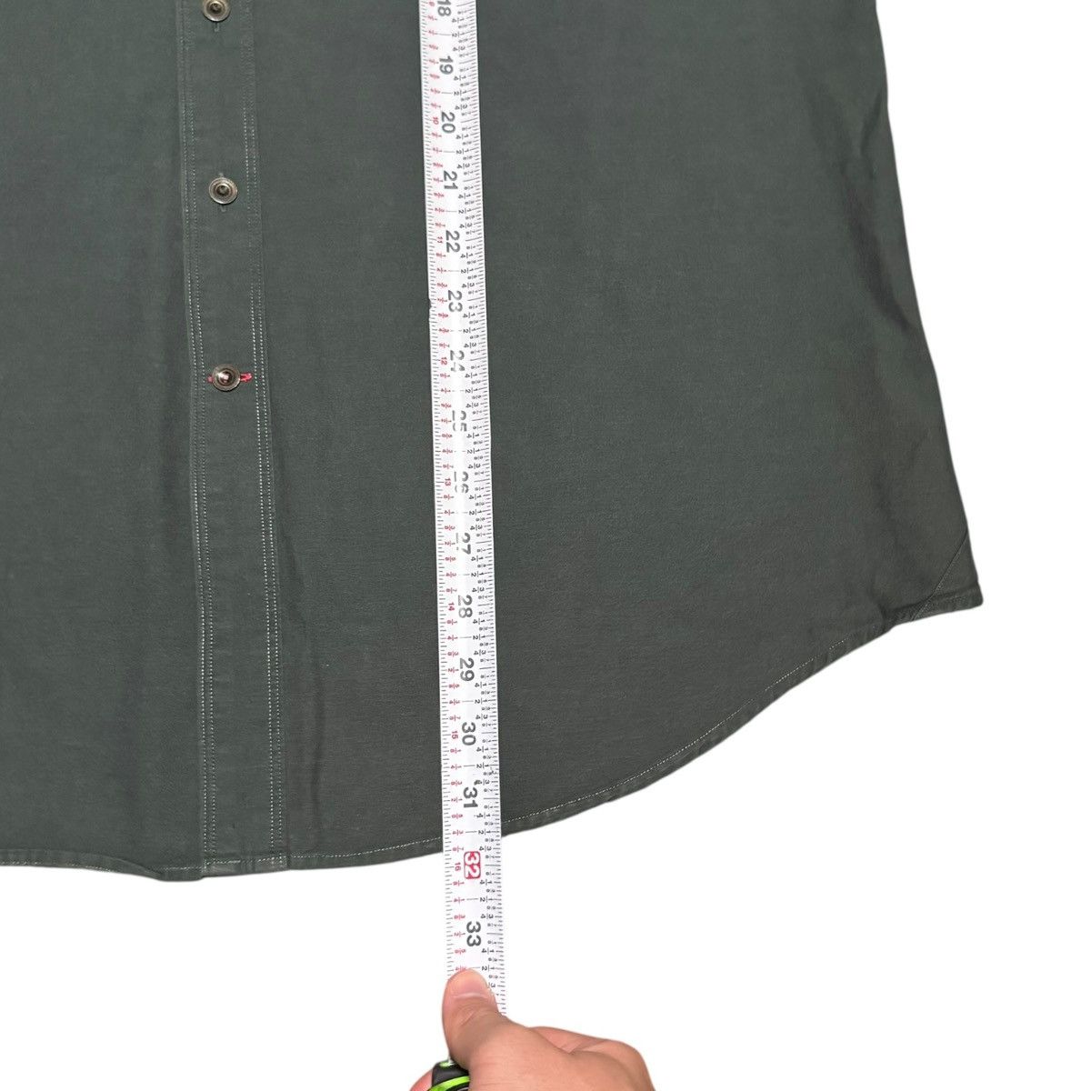 Thomas Pink Thomas Pink Casual Solid Green Button Down Shirt Men's Large Size US L / EU 52-54 / 3 - 8 Thumbnail
