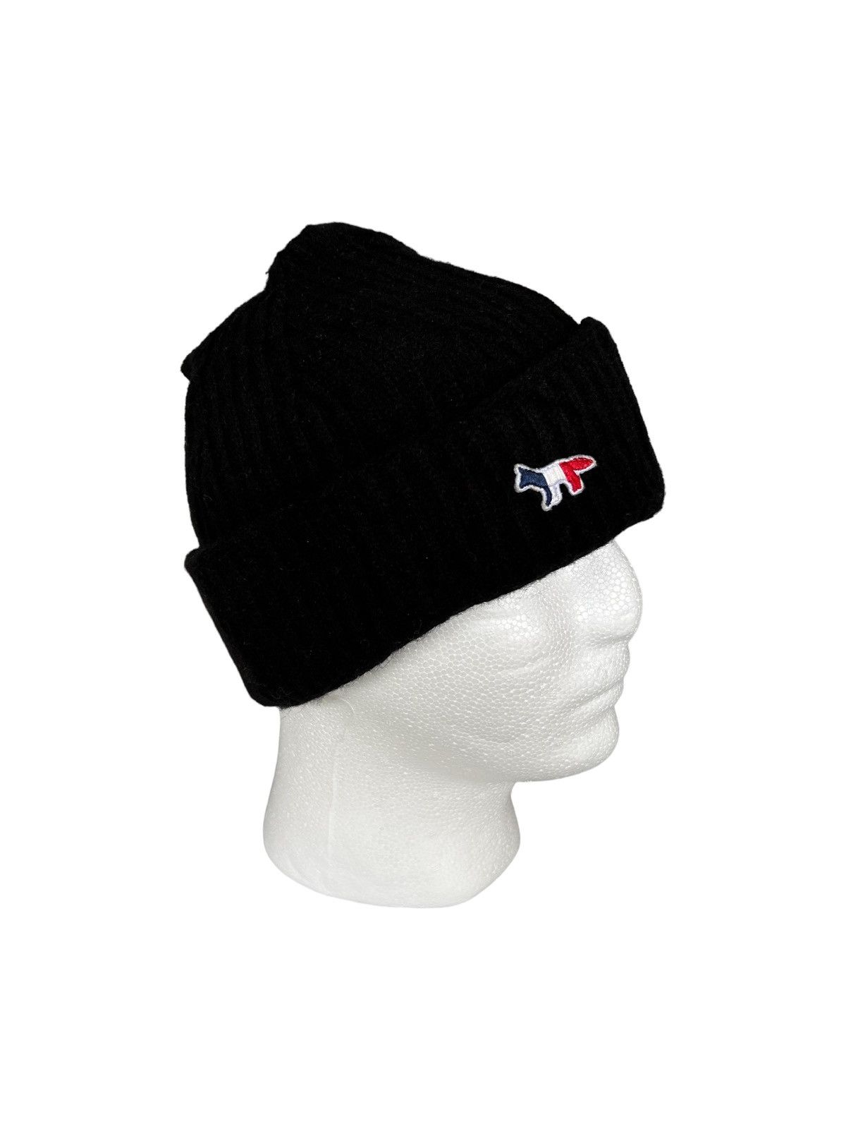 Maison Kitsune MAISON KATSUNE PARIS Wool Beanie Hats Size ONE SIZE - 2 Thumbnail