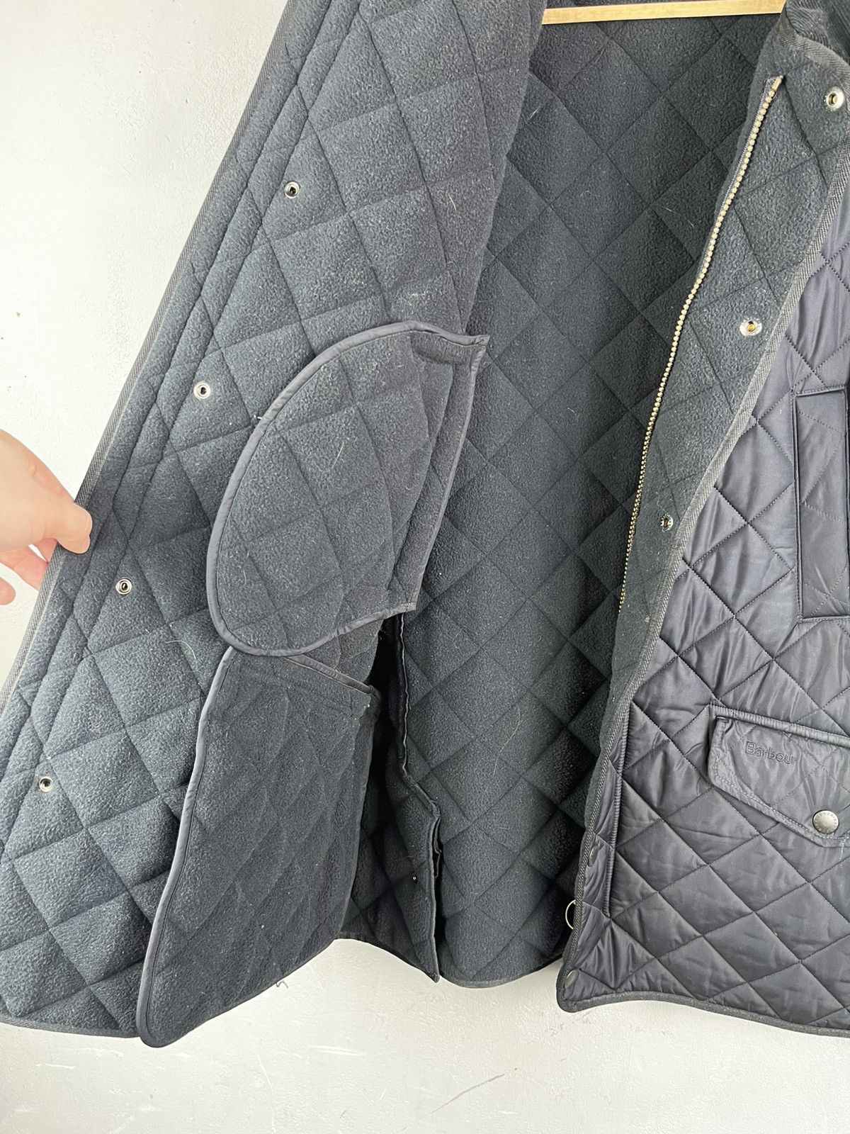 Barbour Men's Barbour Quilted Barden Black Jacket Size US L / EU 52-54 / 3 - 7 Thumbnail