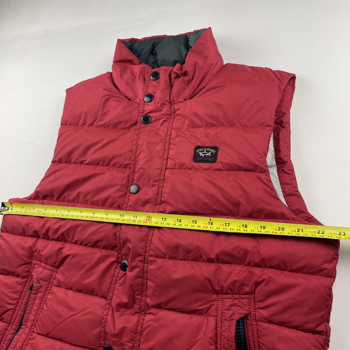 Paul & Shark Paul Shark Yachting Competition 700 Goose Down Nylon Vest Size US L / EU 52-54 / 3 - 6 Thumbnail