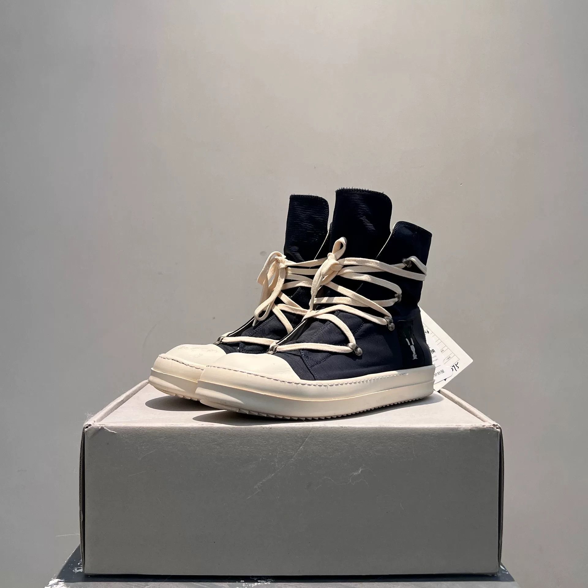 Rick Owens Drkshdw Rick Owens DRKSHDW Star Converse Sneakers Size US 10 / EU 43 - 1 Thumbnail