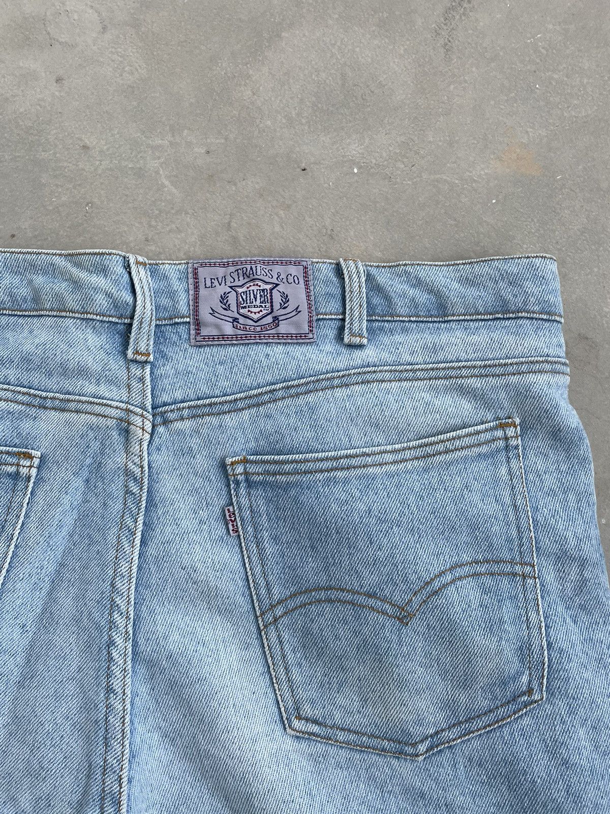 Levi's VINTAGE LEVIS SILVER MEDAL 90s DENIM Size US 40 / EU 56 - 9 Thumbnail