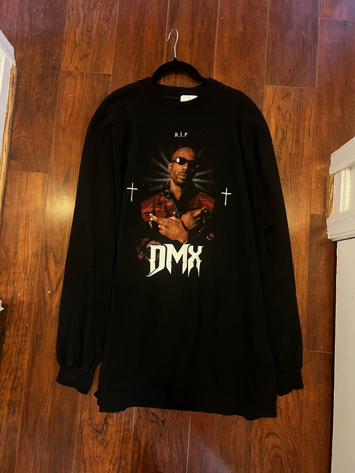 BALENCIAGA×DMX×YEEZEY / Long Sleeve T Balenciaga x Yeezy DMX, A Tribute Longsleeve T-Shirt Faded