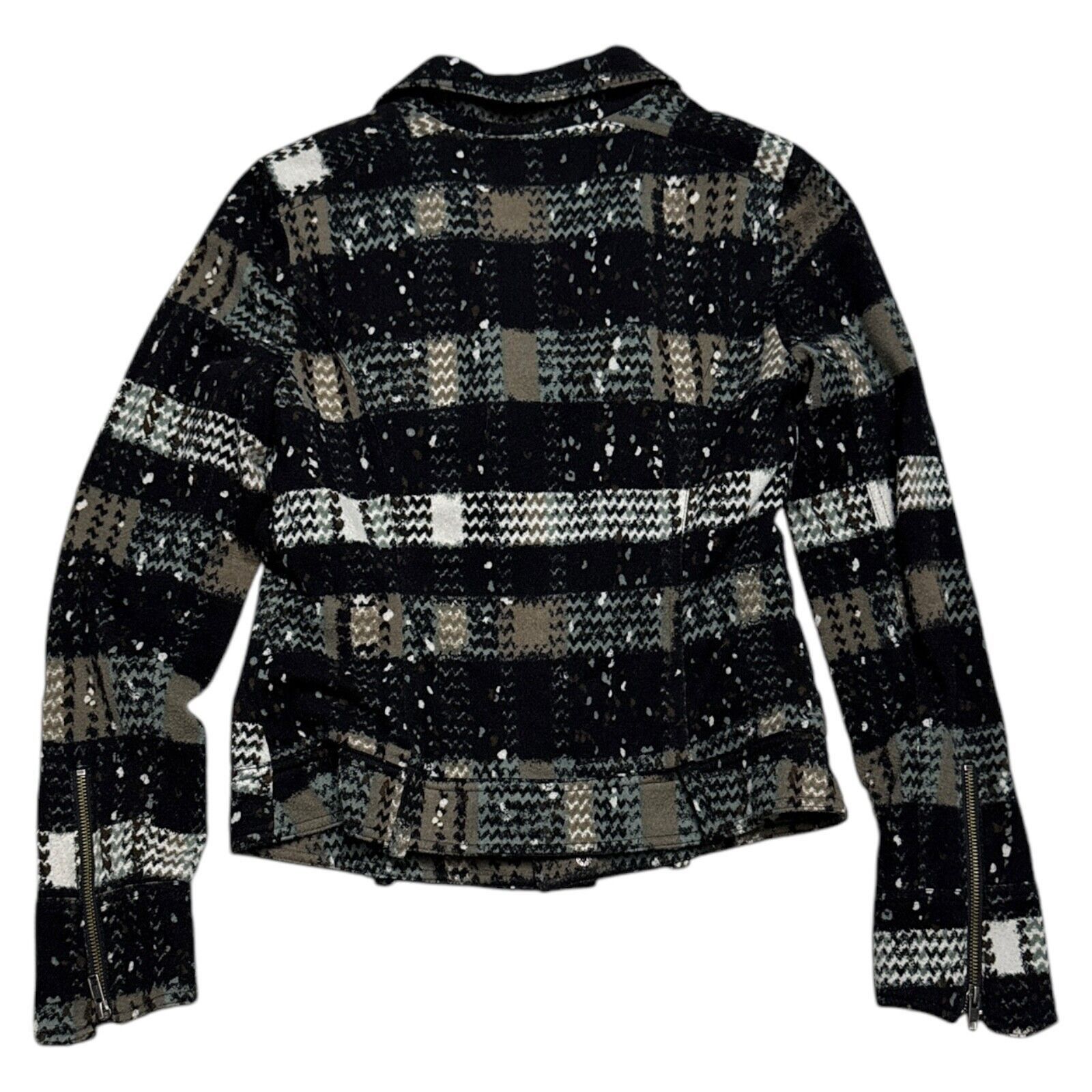 Free People FREE PEOPLE Soft Flannel Plaid Full Zip Jacket Size 6 Size M / US 6-8 / IT 42-44 - 3 Thumbnail
