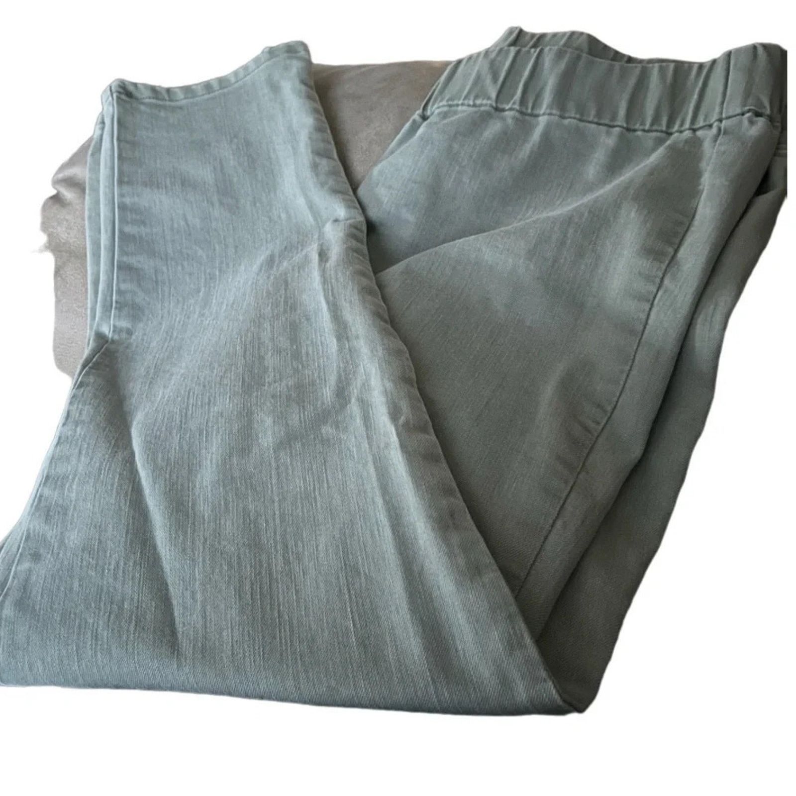 The Unbranded Brand Soft Surroundings pull on jeans, size PL Size 36" / US 14 / IT 50 - 2 Thumbnail