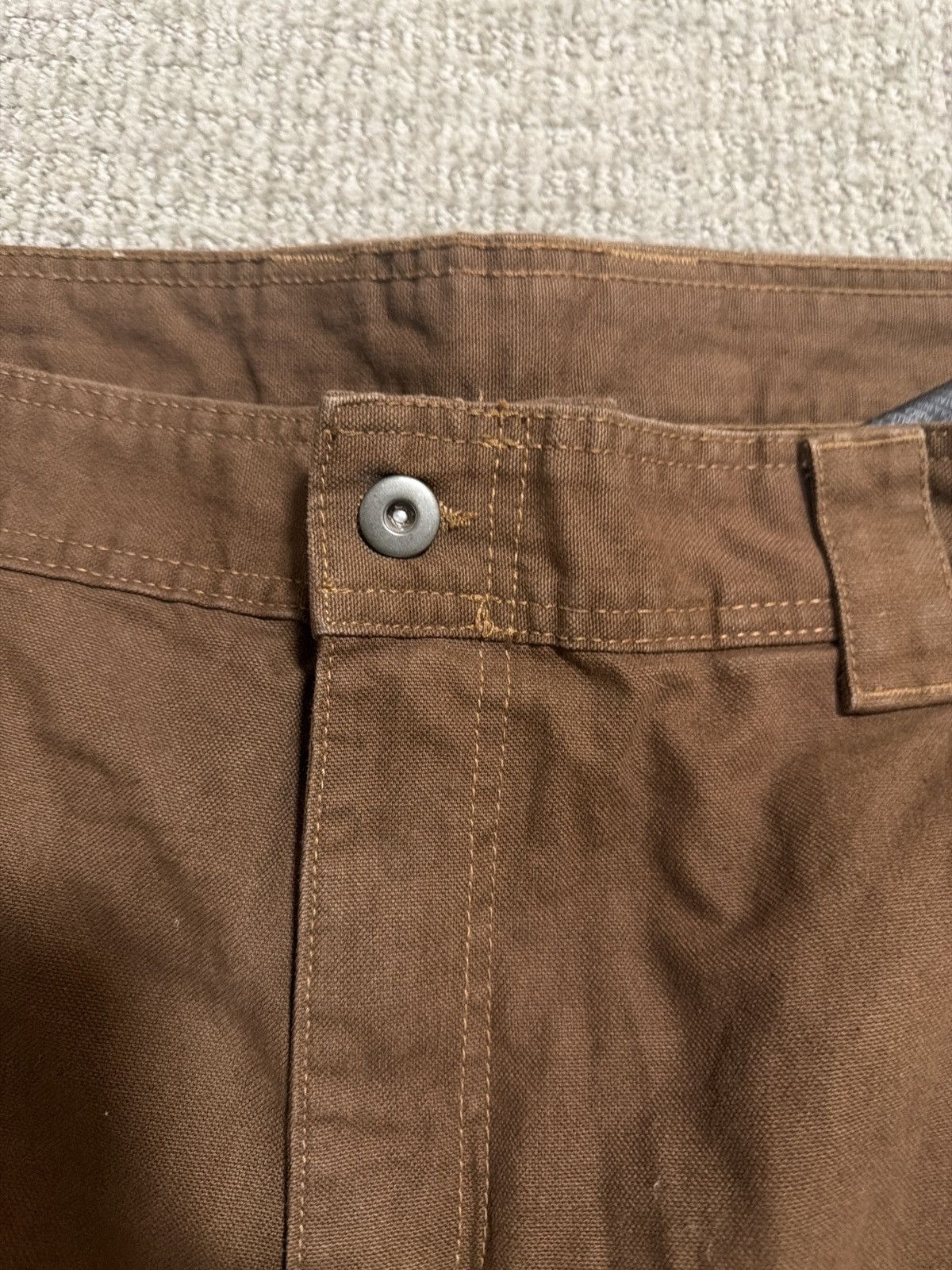 Zara Denim cargo pants Size US 38 / EU 54 - 3 Thumbnail