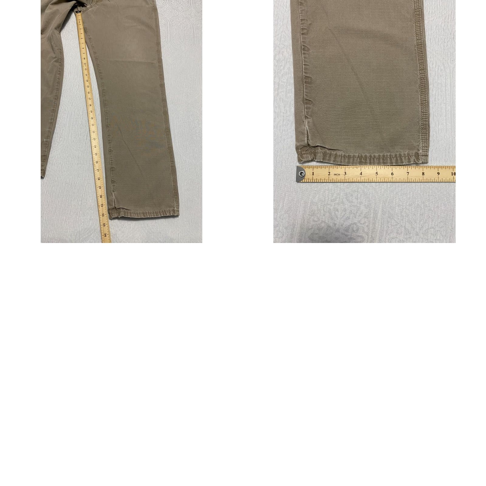 Wrangler VINTAGE Wrangler Riggs Workwear Pants Men's Size 38×34 Beige Ripstop Straight Size US 38 / EU 54 - 8 Thumbnail