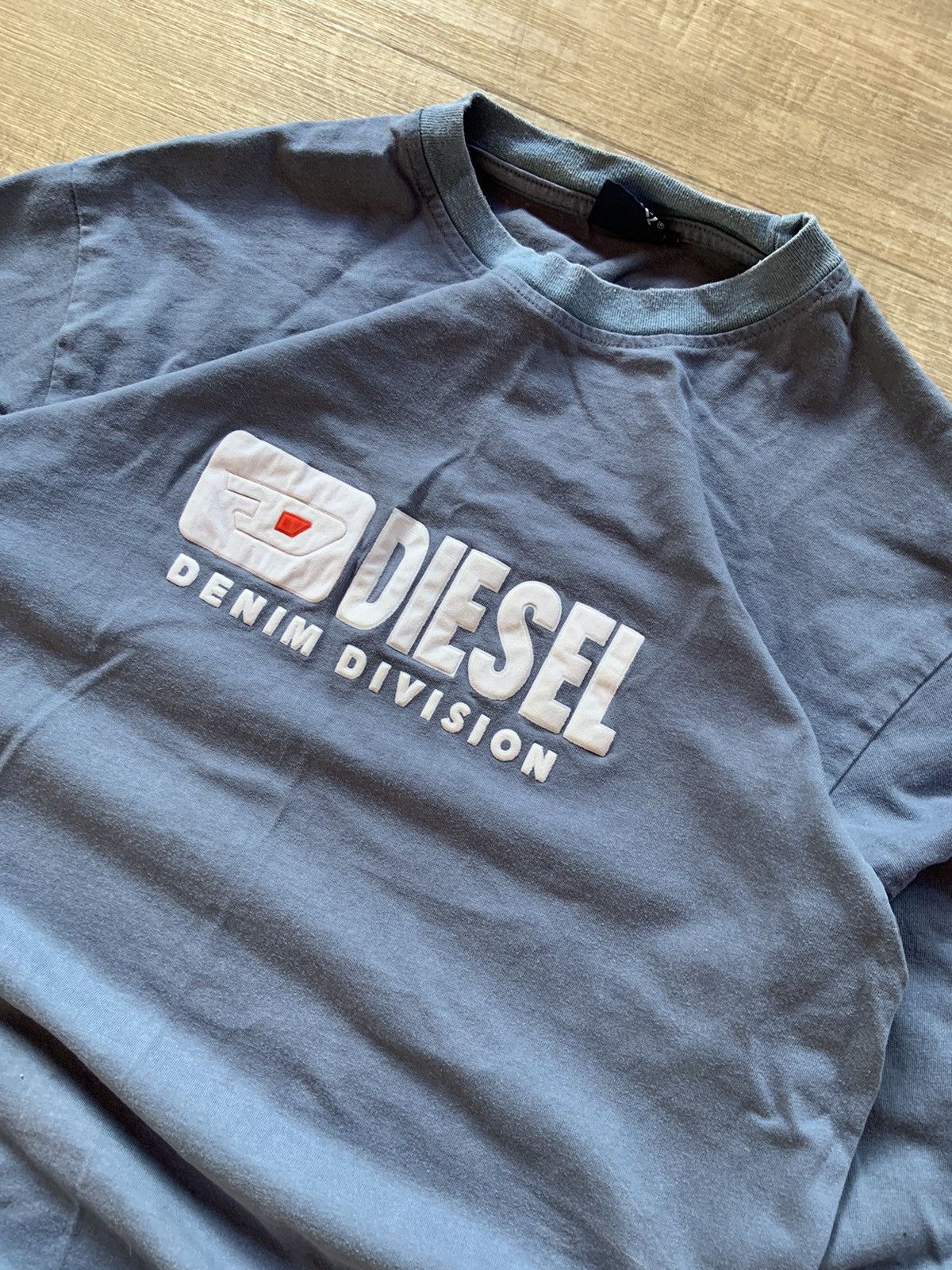 Diesel × Vintage vintage bootleg diesel denim division big logo longsleeve Size US L / EU 52-54 / 3 - 2 Thumbnail