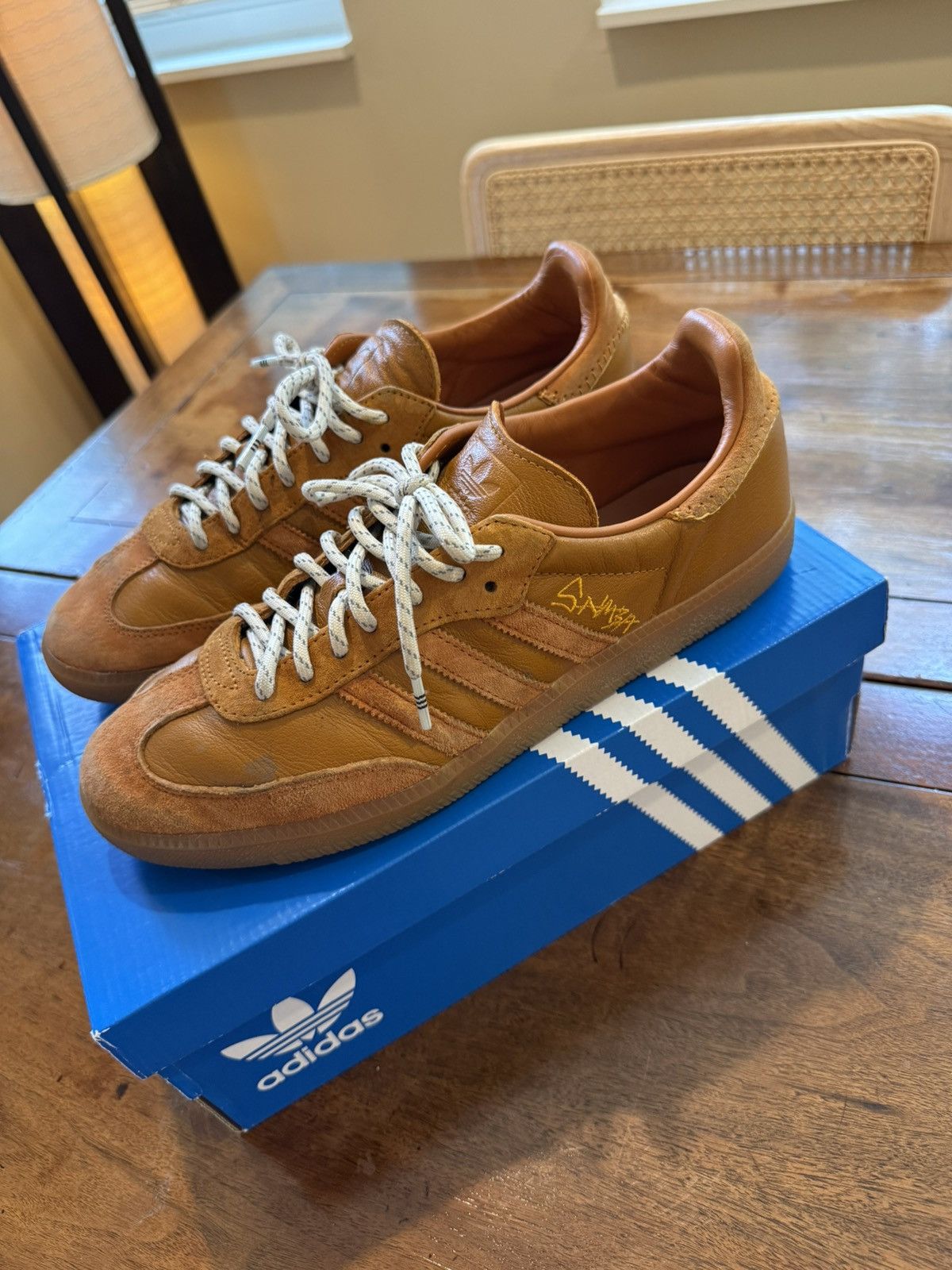 Adidas Adidas Samba X Jonah Hill Craft Ochre Size US 10.5 / EU 43-44 - 2 Thumbnail
