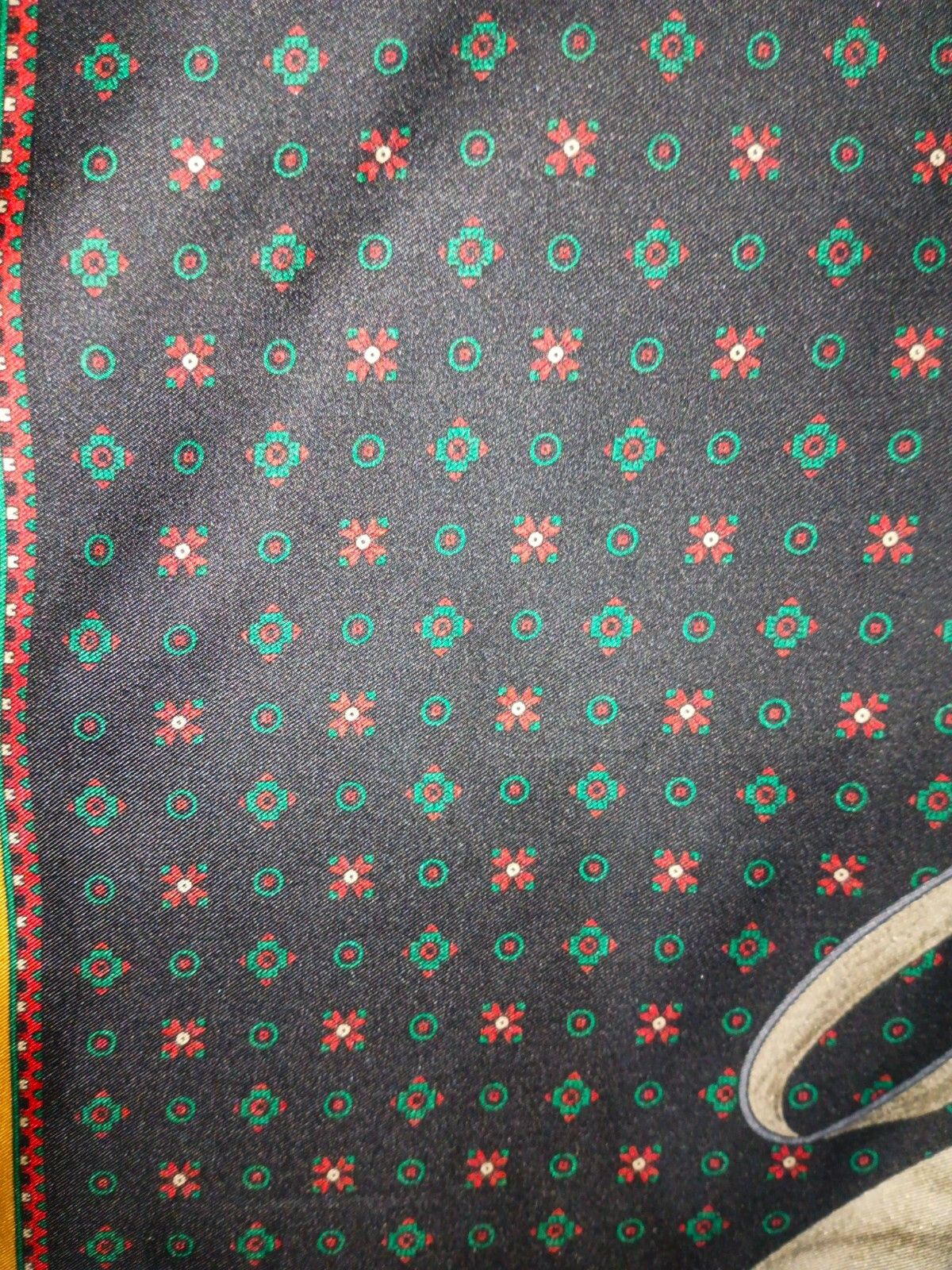 Loewe LOEWE MADRID 1846 ITALY Hunting Rifle Vintage Silk Scarf Size ONE SIZE - 6 Thumbnail