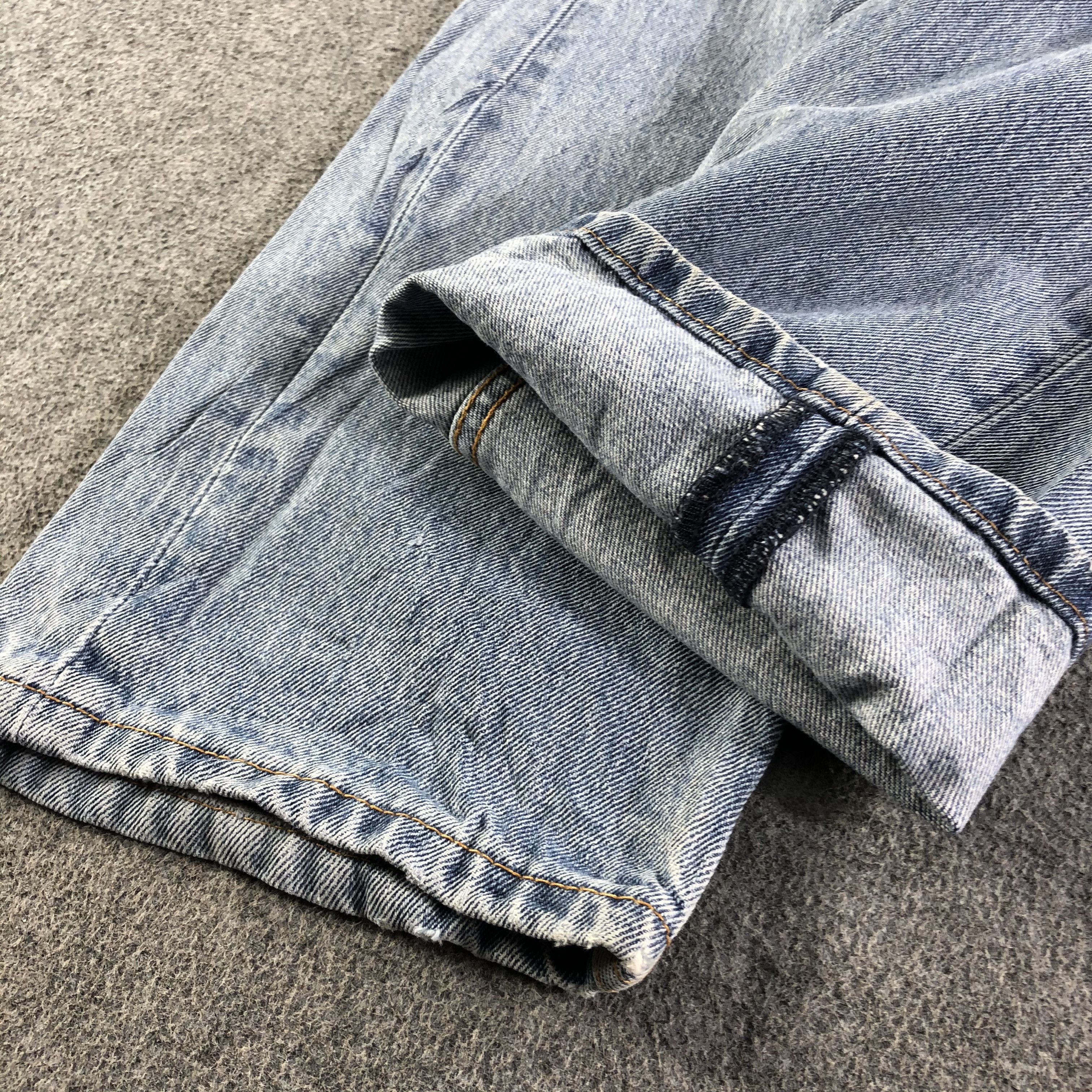 Levi's Vintage Blue Wash Levis 505 Jeans-J3039 Size US 35 - 6 Thumbnail