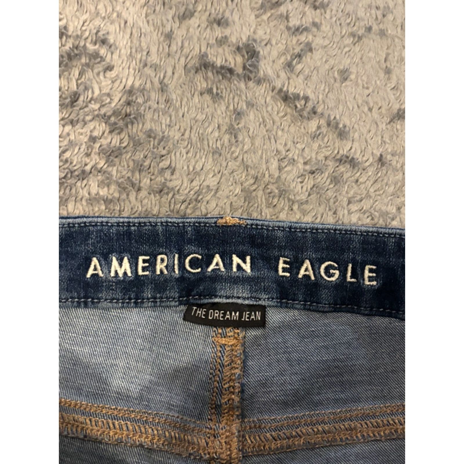 American Eagle Outfitters American Eagle Jeans Womens 0 Dark Blue Denim Super Hi-Rise Curvy Jegging Skinny Size 25" / US 0 / IT 36 - 2 Thumbnail