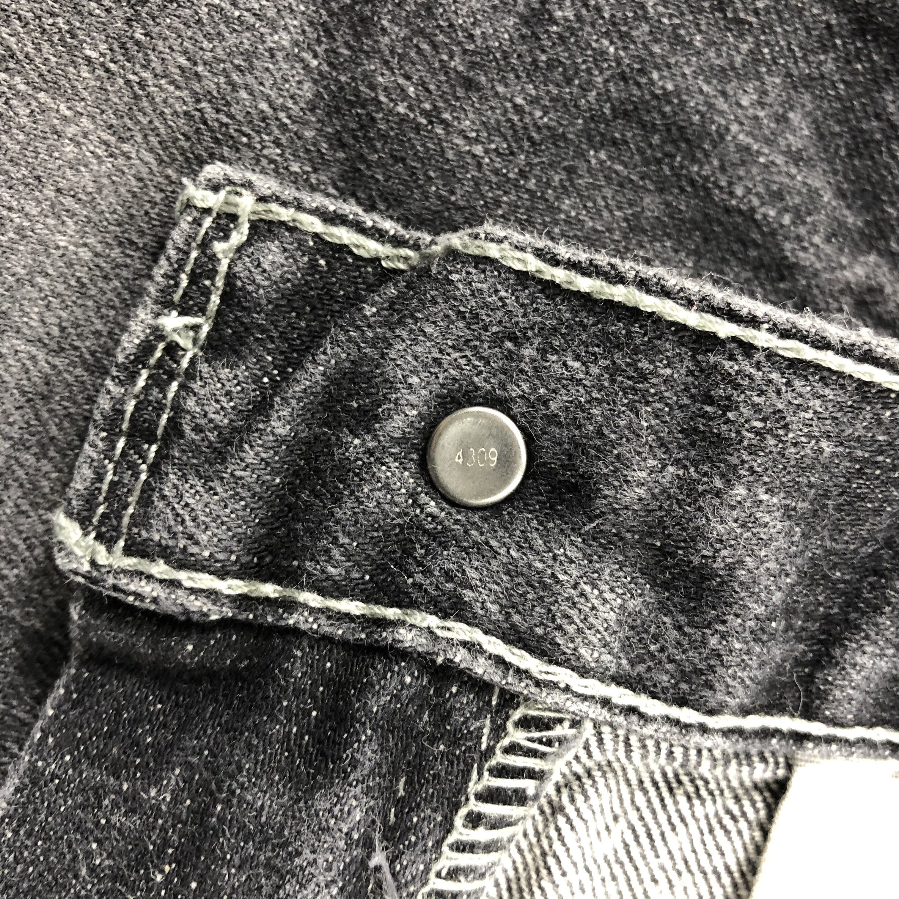 Denizen Vintage Faded Black Levis Denizen Jeans-J2379 Size US 30 / EU 46 - 9 Thumbnail