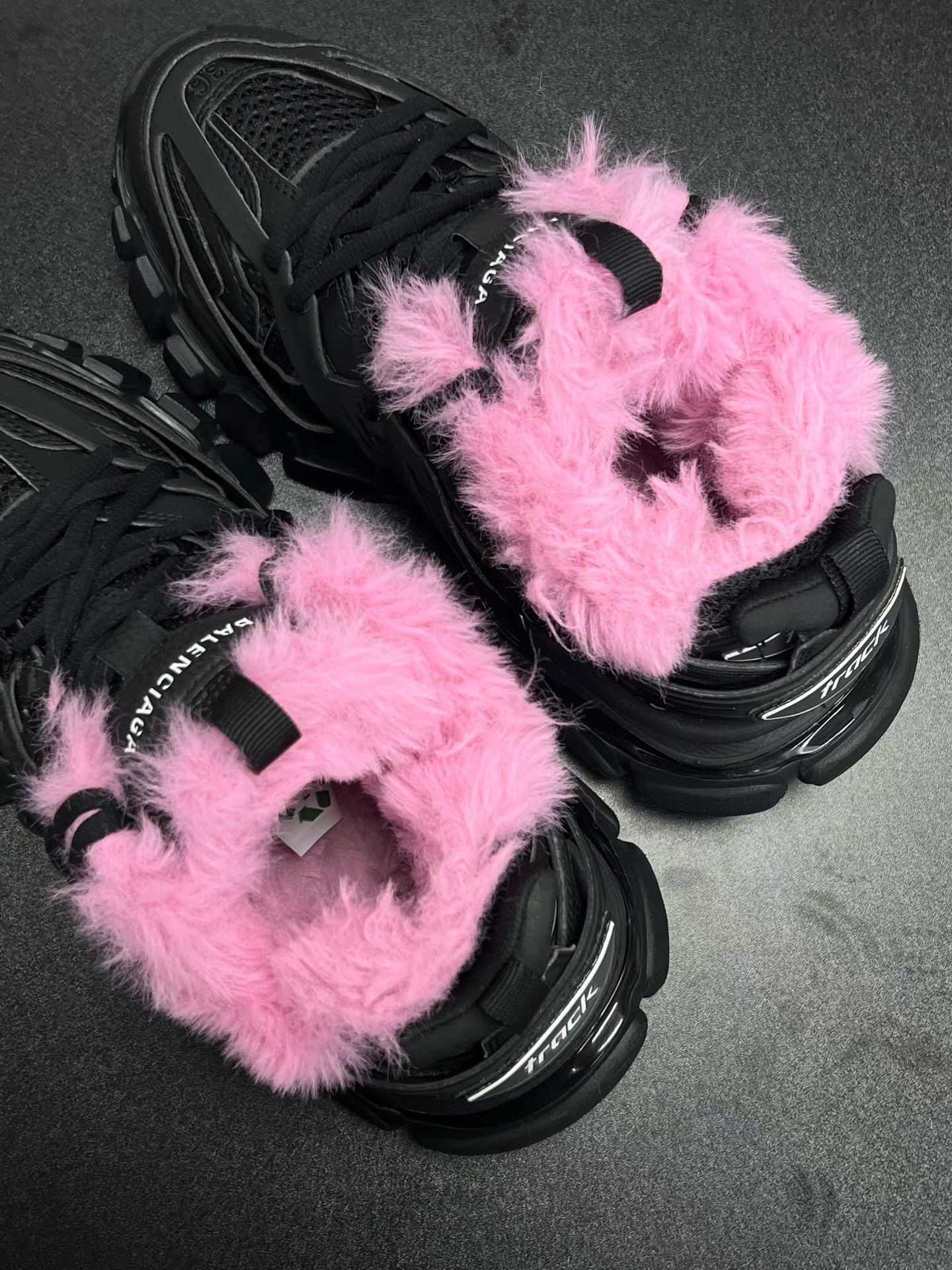 Balenciaga Balenciaga Track Fluffy Sneakers K15 Size US 6 / IT 36 - 4 Thumbnail