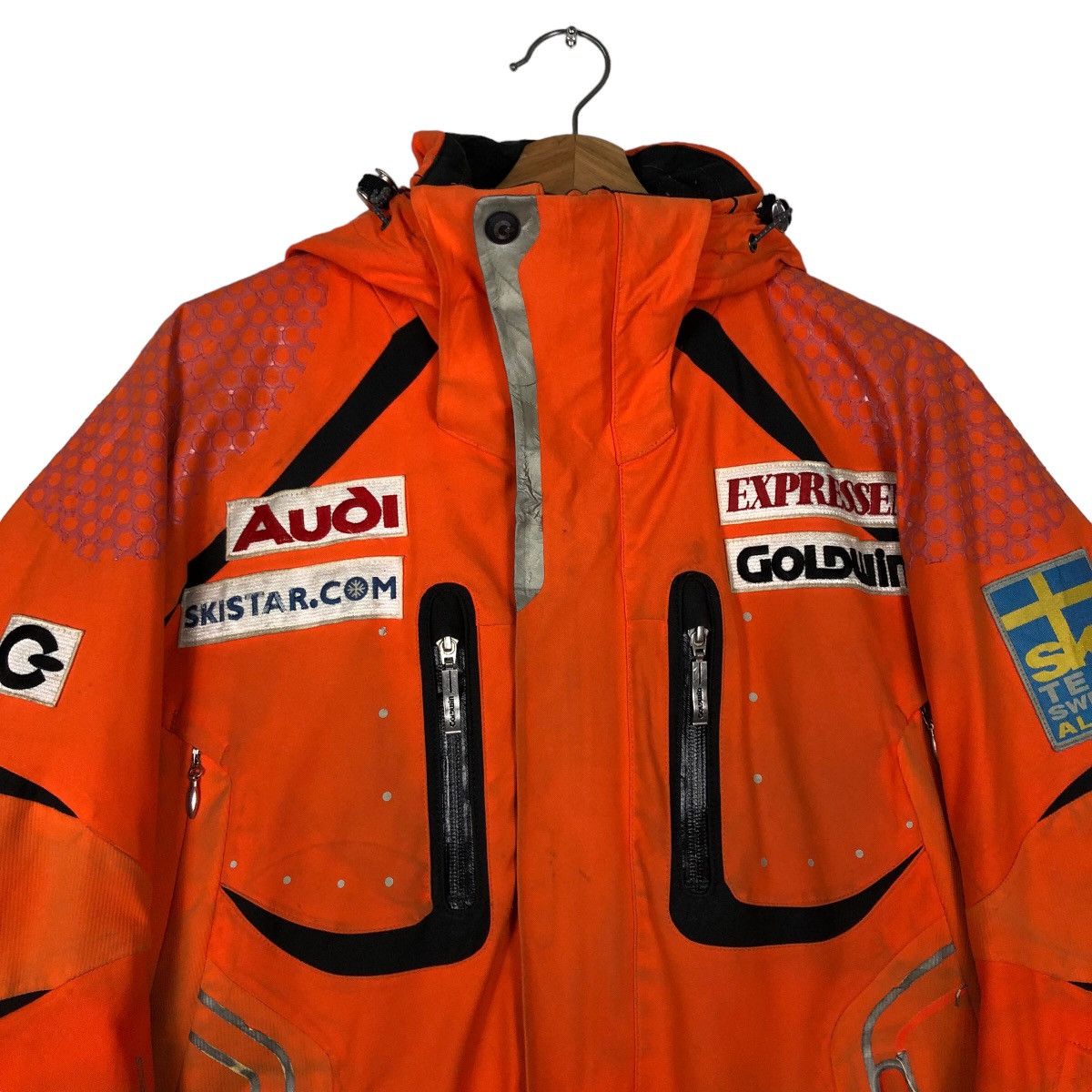 Japanese Brand 🔥90’s Vintage Ski Jacket Multi Pocket Bondage Goldwin Japan Size US XXS / EU 40 - 3 Thumbnail