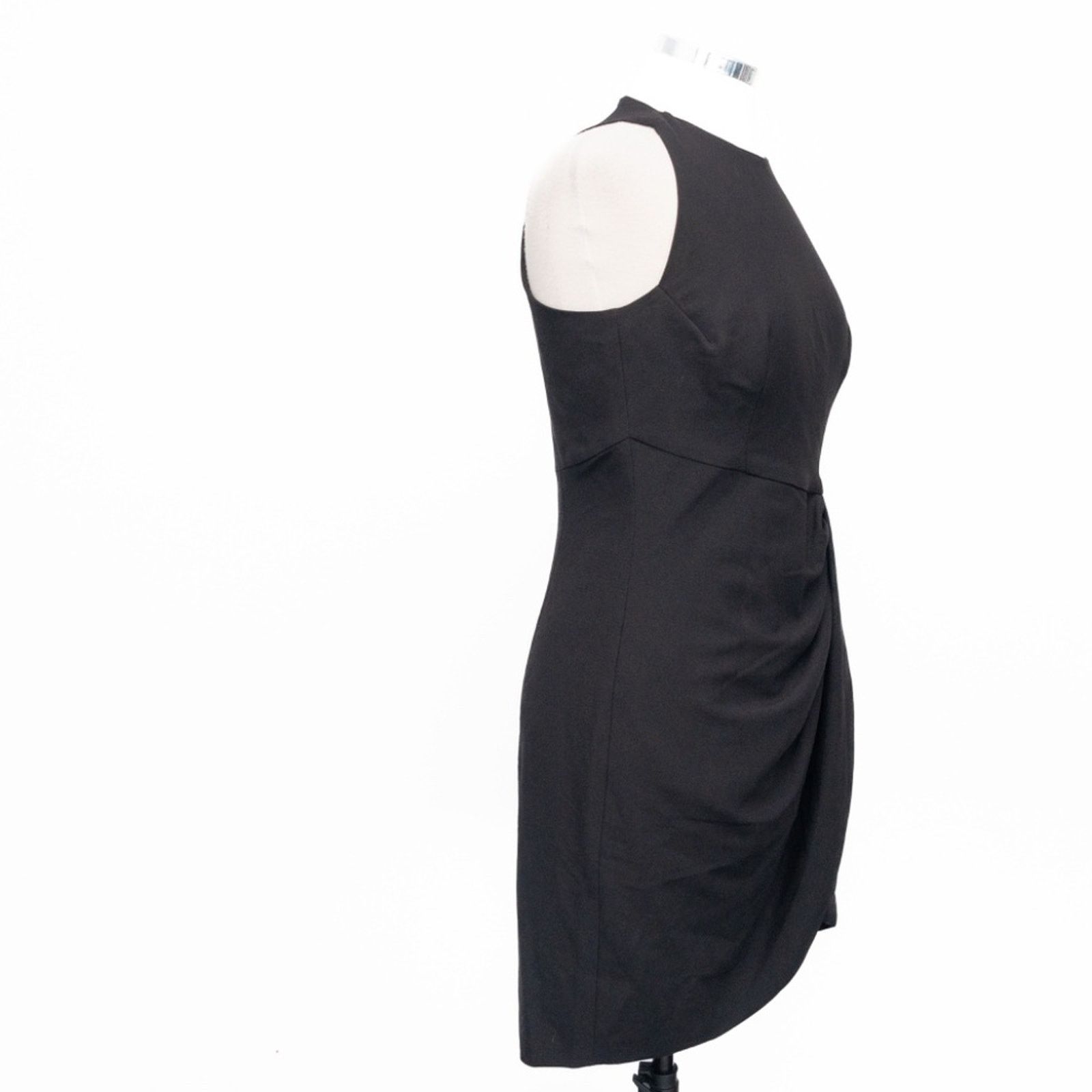 Black Halo Black Halo. Brett Draped Sleeveless Mini Dress. Size M / US 6-8 / IT 42-44 - 11 Thumbnail