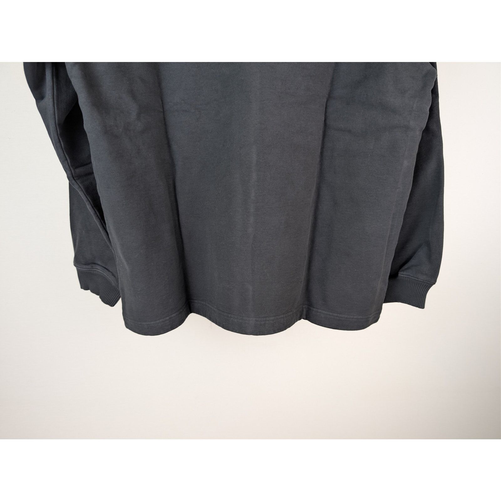 Acne Studios o1rshd1 Logo-Print Cotton Hoodie in Black XL Size US XL / EU 56 / 4 - 12 Thumbnail