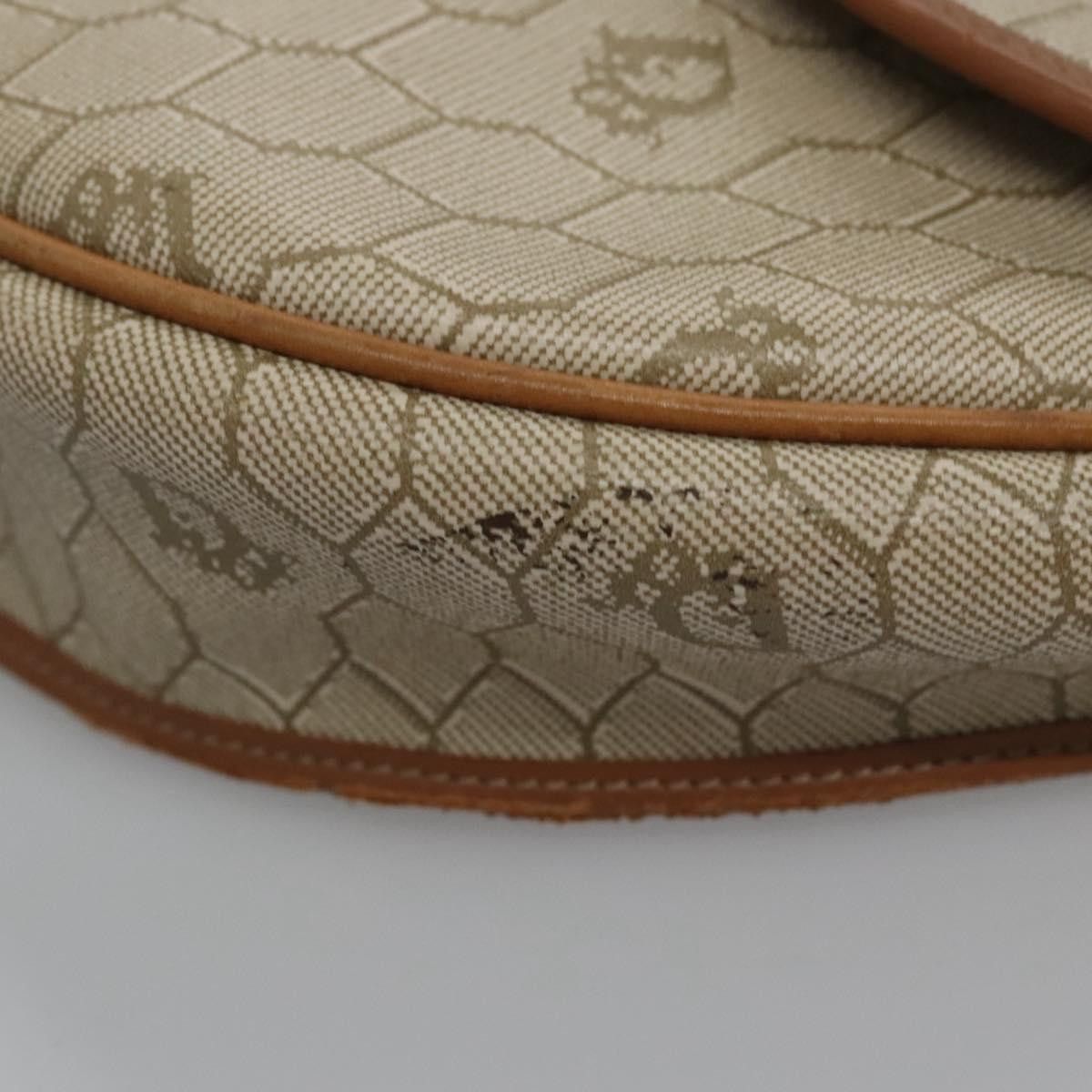 Dior DIOR Honeycomb Canvas Shoulder Bag Pvc Beige Gold Size ONE SIZE - 5 Thumbnail