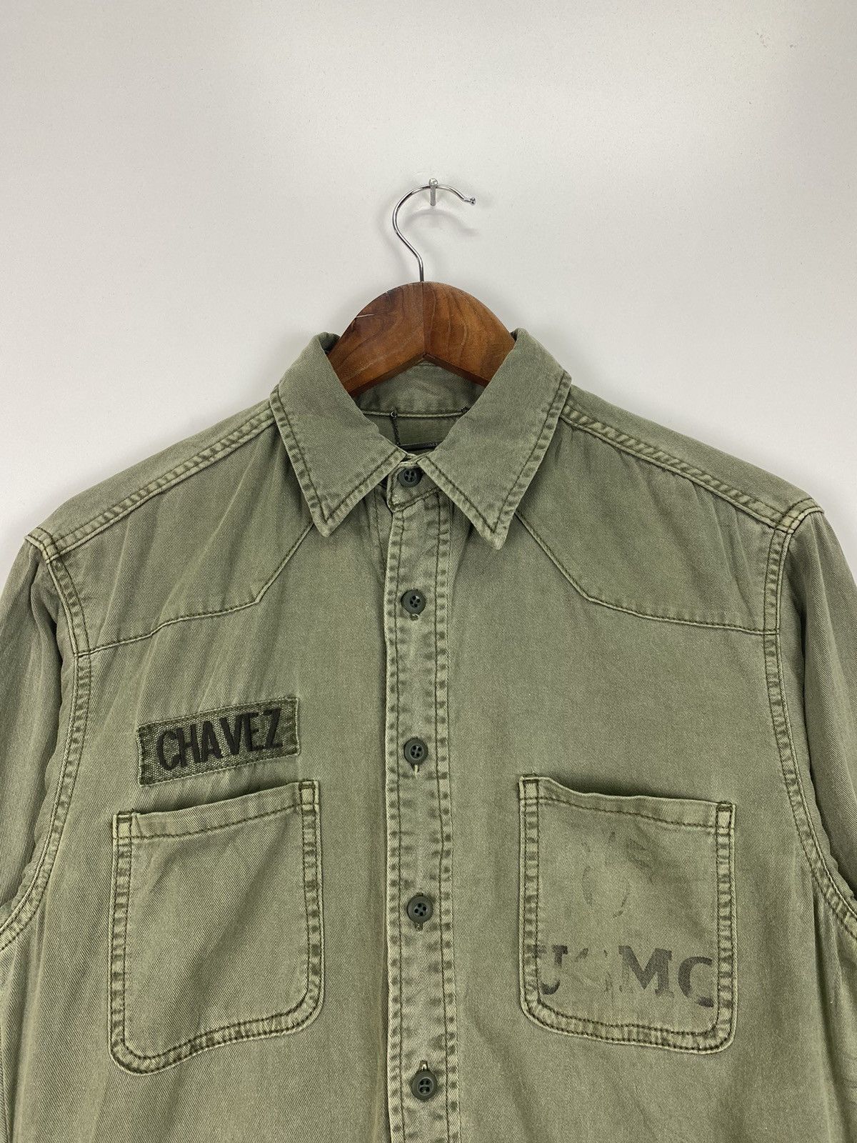 Japanese Brand Snidel USMC button ups shirt for womens Size S / US 4 / IT 40 - 9 Thumbnail