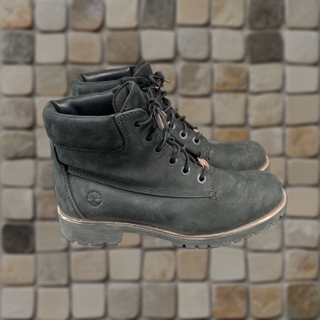 VINTAGE Timberland Womens Boots Ankle Casual Waterproof Leather