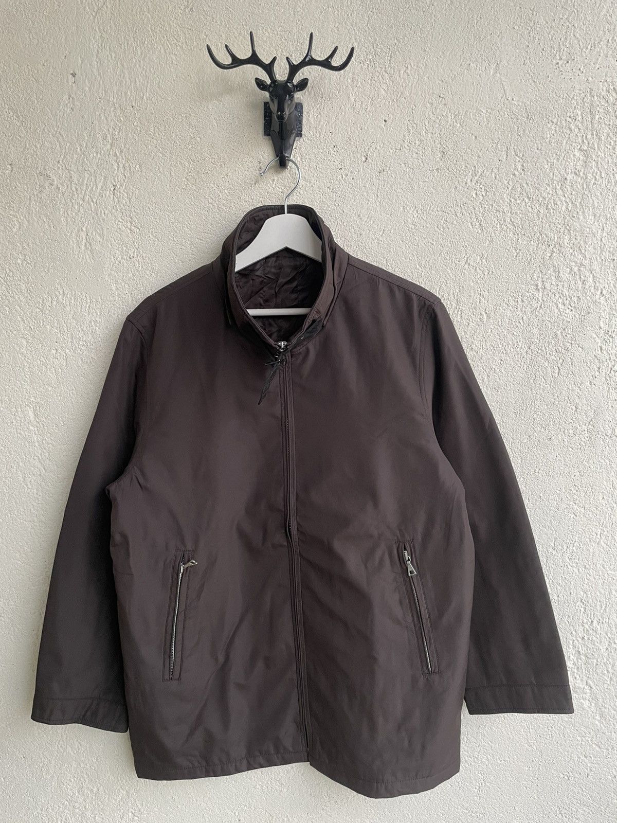 Number (N)ine 04ss Number nine velour skull zip jacket size 4