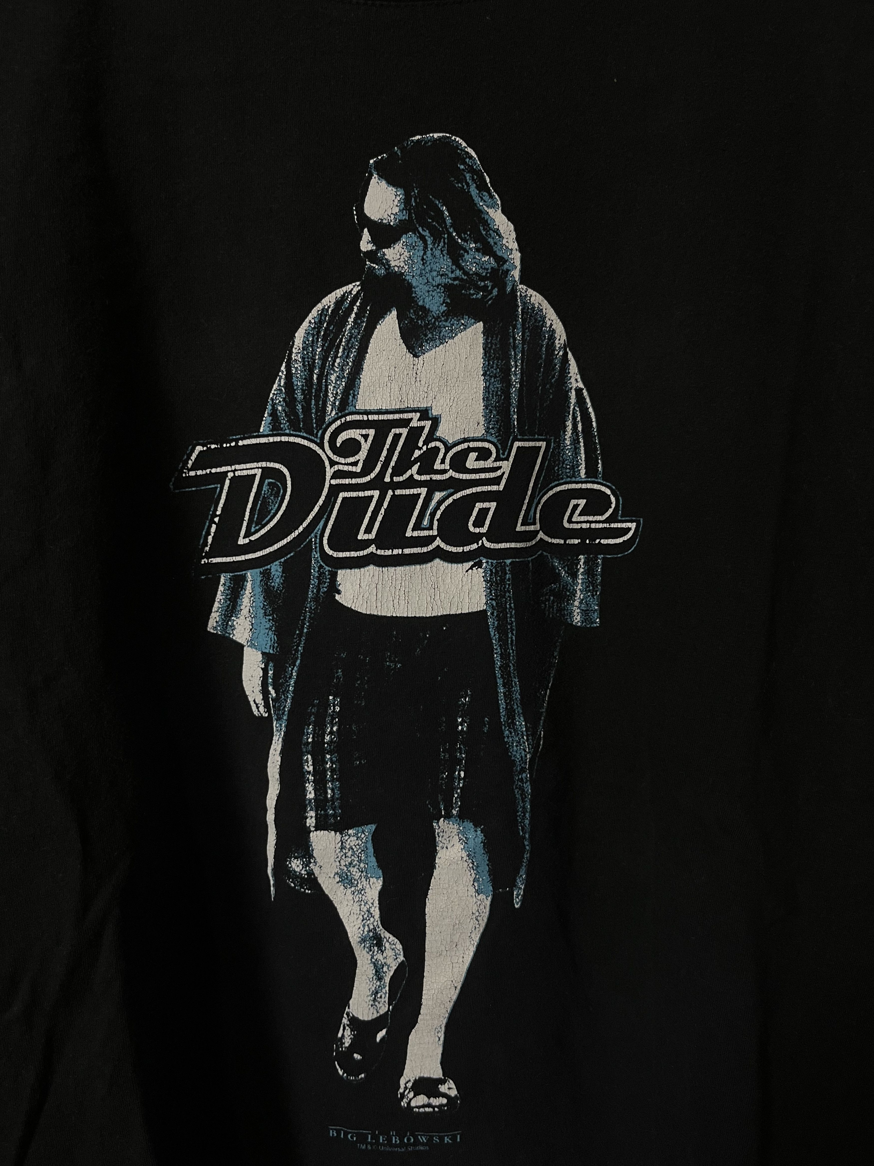 Unvain Studios × Vintage The Big Lebowski "Dude" Movie Promo Tee Size US XL / EU 56 / 4 - 2 Thumbnail