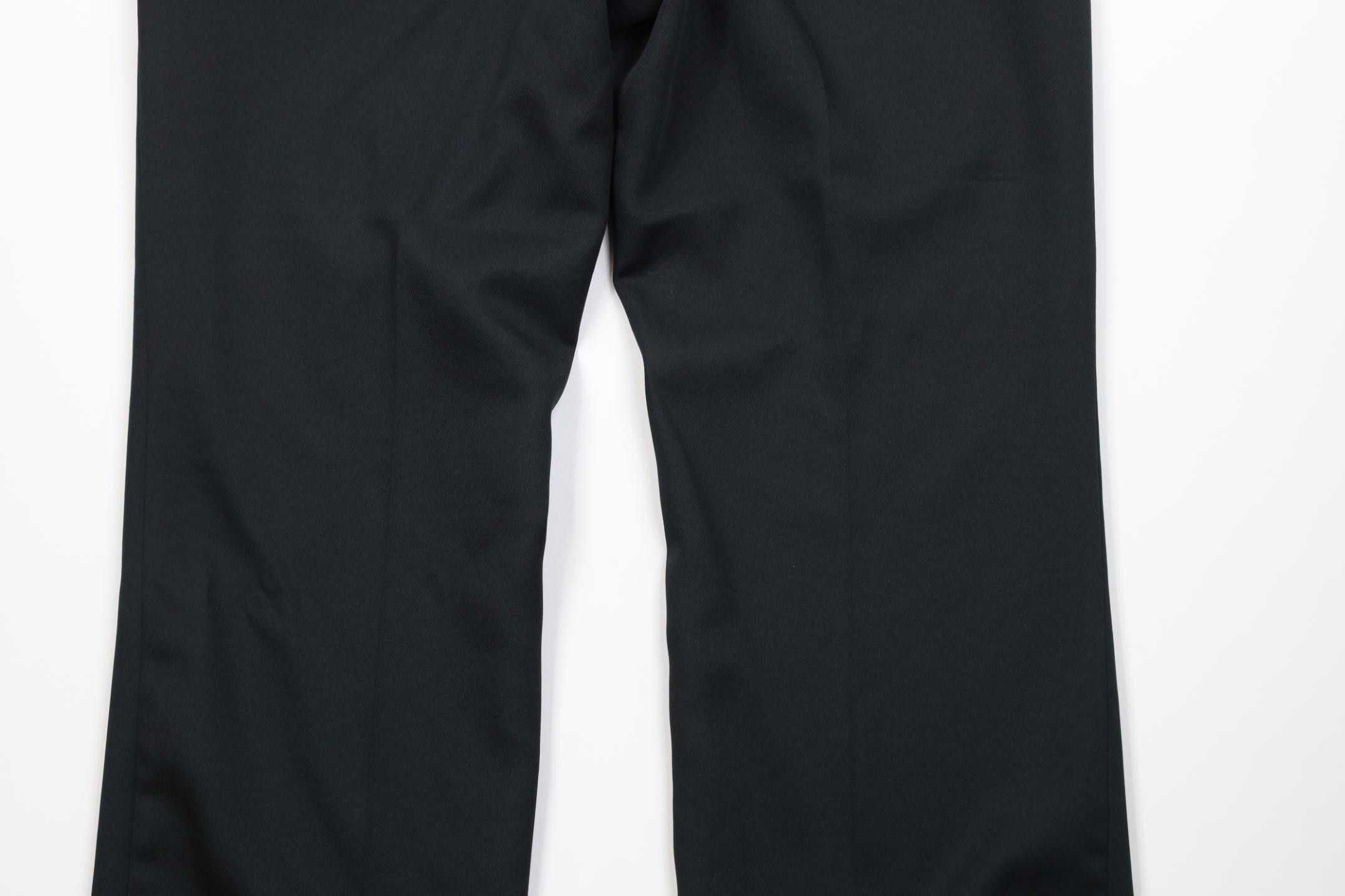 Vintage Vintage 70s Streetwear Flared Wide Leg Chino Pants Black Size US 40 / EU 56 - 11 Thumbnail