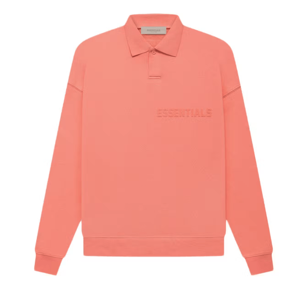 Essentials × Fear of God Fear of God Essentials L/S Polo Coral Size M Size US M / EU 48-50 / 2 - 1 Thumbnail