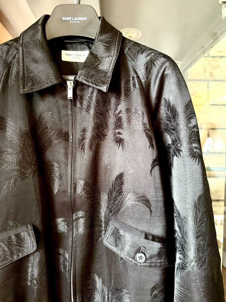 Other saint laurent black silk palm jacket-2507 Size US S / EU 44-46 / 1 - 1 Thumbnail