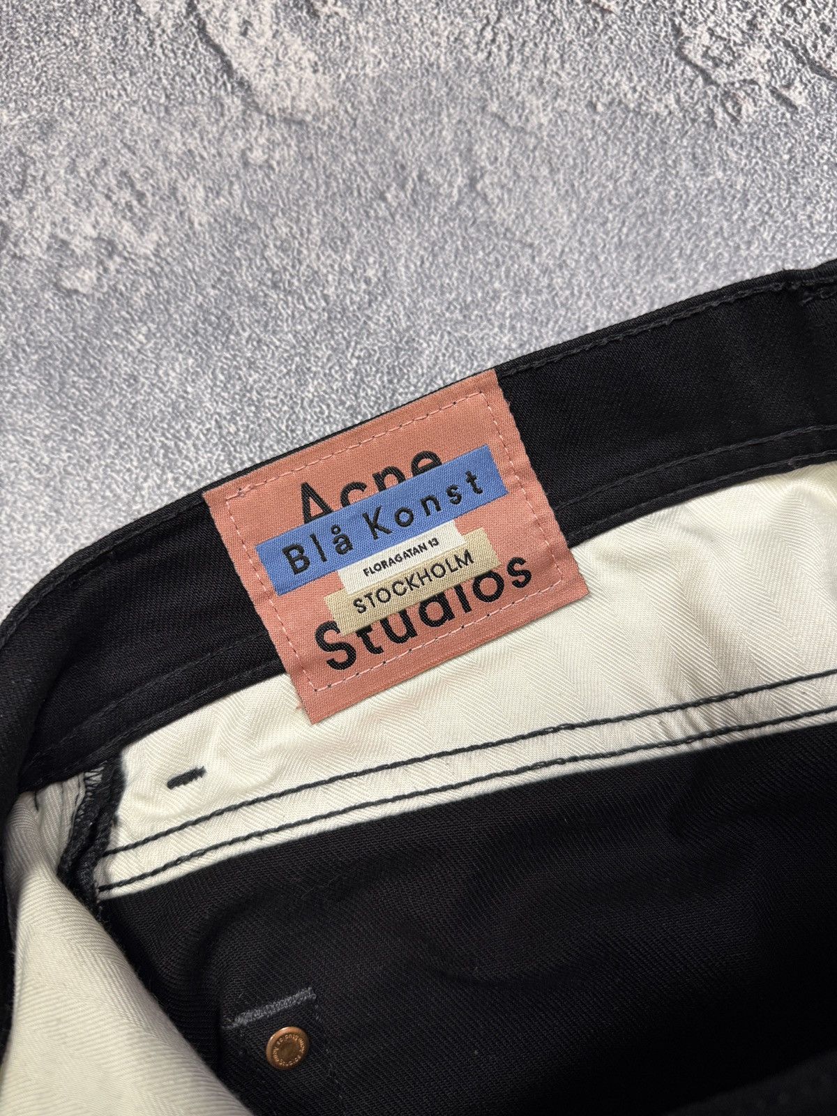 Acne Studios Acne Studios Bla Konst Melk Stay Black Jeans Size US 28 / EU 44 - 8 Thumbnail