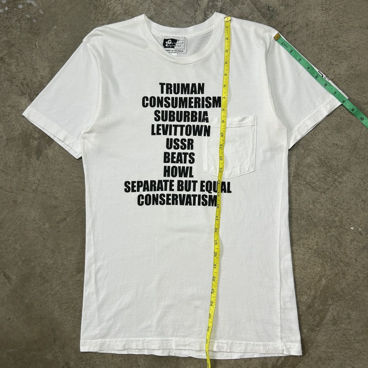 Engineered Garments × Vintage 1990s Engineered Garments - Statement Tee Size US S / EU 44-46 / 1 - 9 Thumbnail
