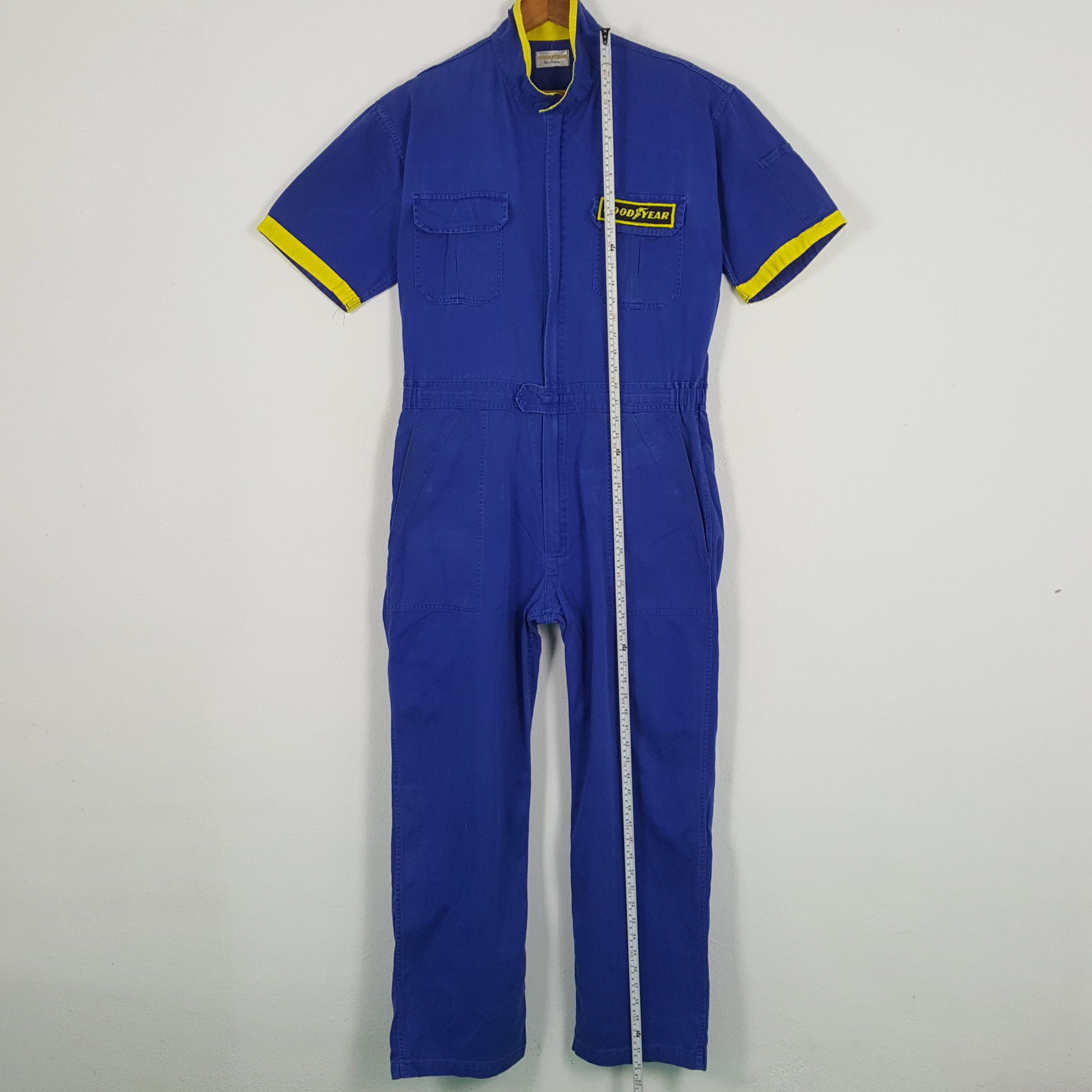 Japanese Brand × Vintage Vintage GOOD YEAR RACING Formula One Crew Coverall Jacket Size US XL / EU 56 / 4 - 7 Thumbnail