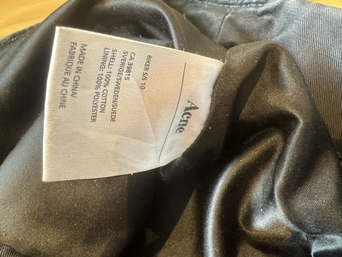 Acne Studios × Designer × Vintage Acne Studios Denim Jacket biker – Classic Fit – Size M/L Size L / US 10 / IT 46 - 6 Thumbnail