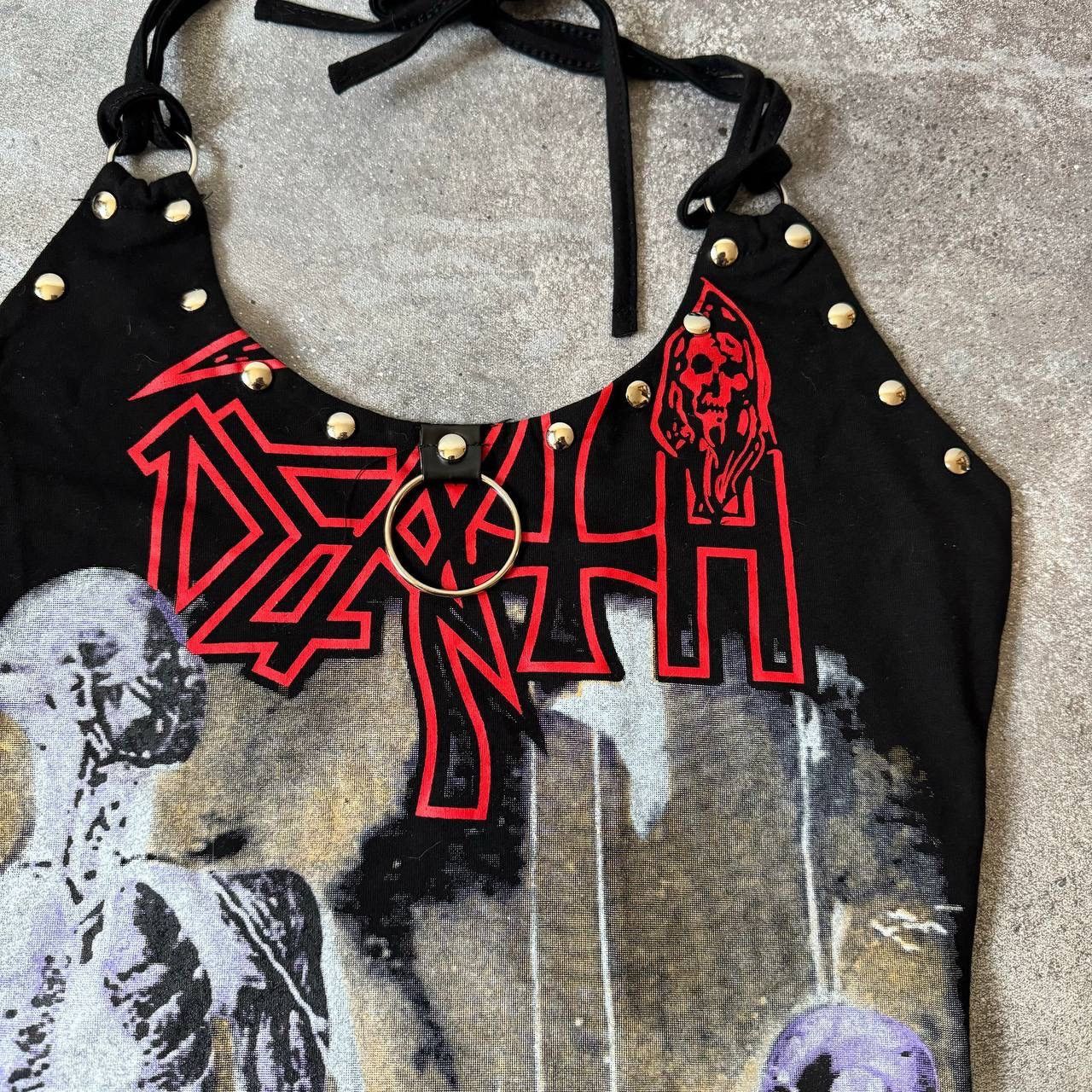 Hysteric Glamour Amazing Y2K Goth Crop Top Size M / US 6-8 / IT 42-44 - 3 Thumbnail