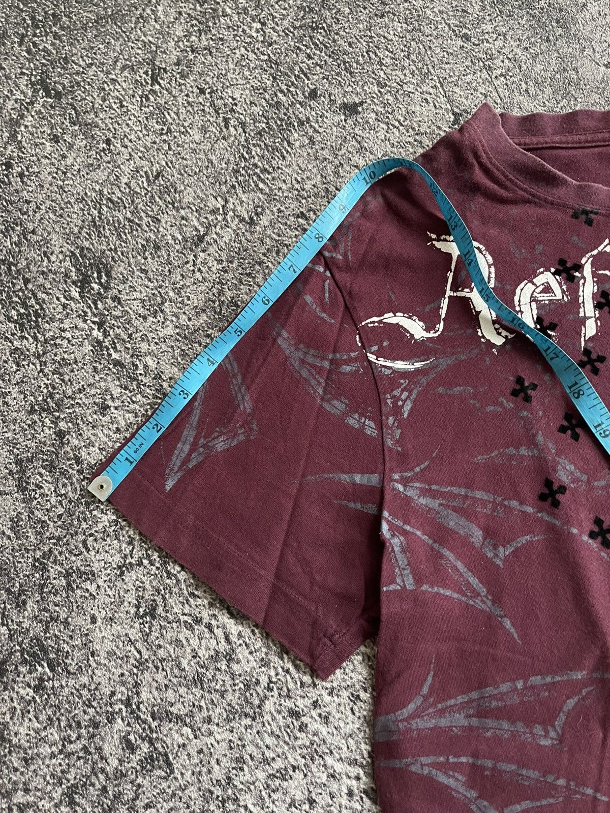 Japanese Brand Y2K Unknow cross ifsixwasnine tshirt Size US L / EU 52-54 / 3 - 11 Thumbnail