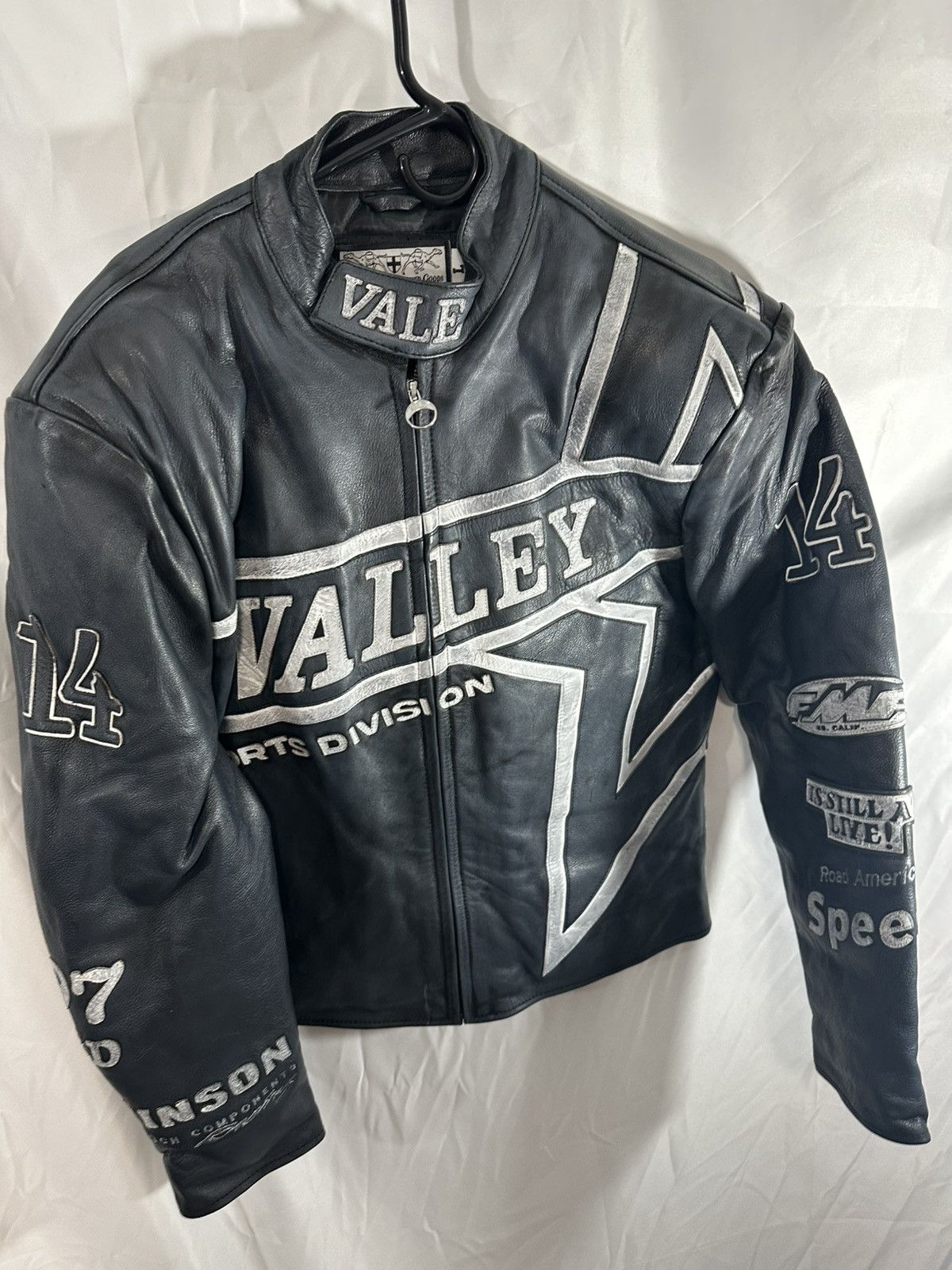 Vale VALE FOREVER “MOTOCROXXX” JACKET - SIZE LARGE - (BLACK) Size US L / EU 52-54 / 3 - 5 Thumbnail